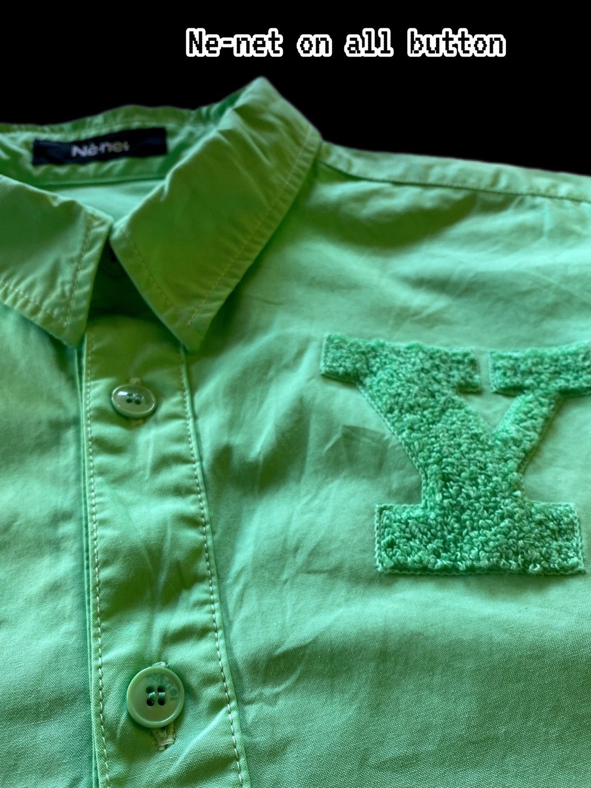Ne-Net RARE❗️2004 Ne-Net “NY” Ombre Buttoned Shirt Size US L / EU 52-54 / 3 - 4 Thumbnail