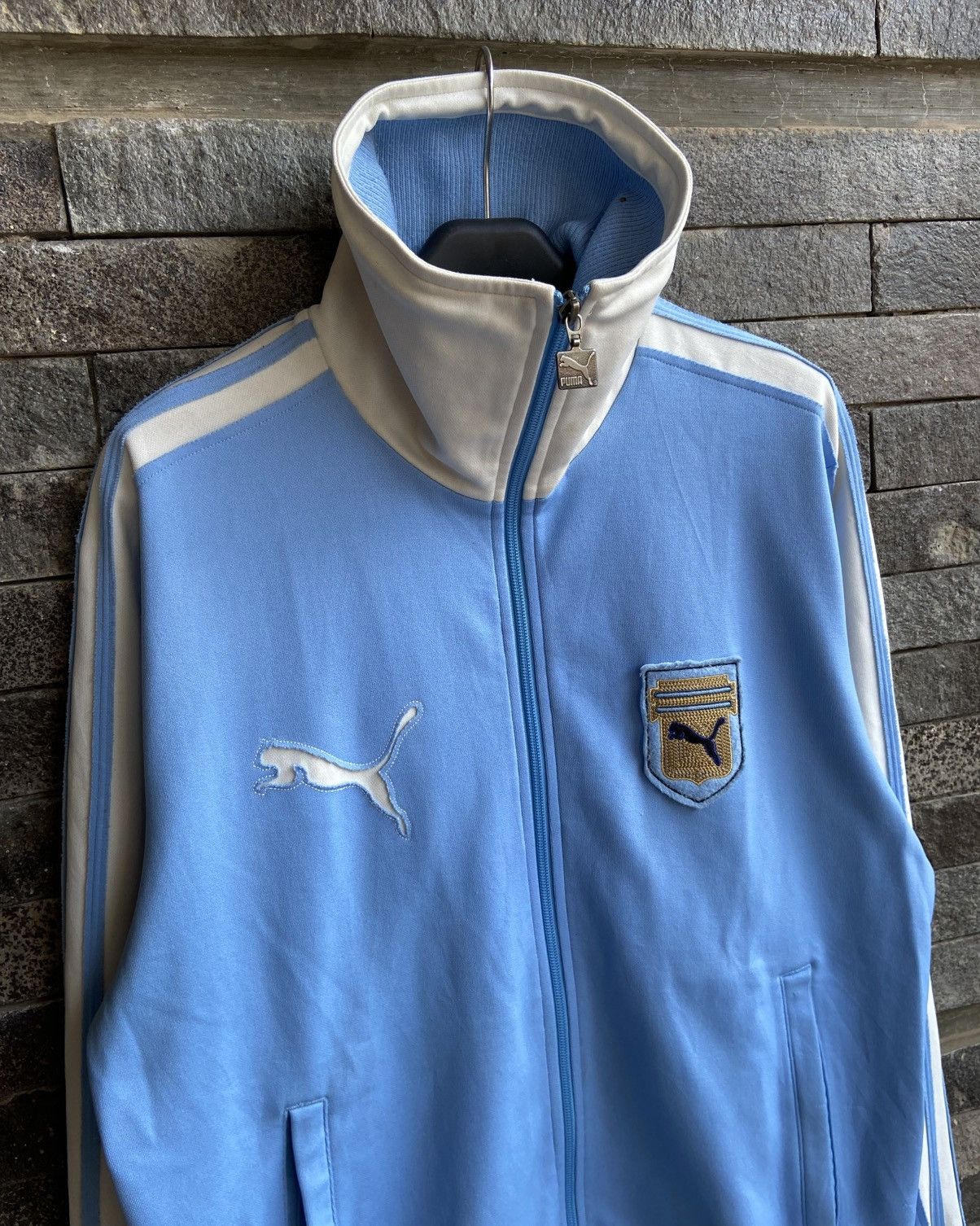 Puma Vintage PUMA Special Edition Uruguay Track Jacket Size US XL / EU 56 / 4 - 3 Thumbnail