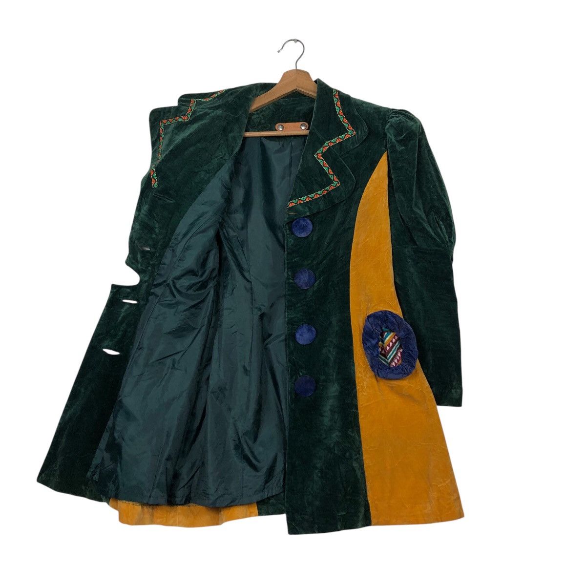 Japanese Brand 📌Vintage Chore Velvet Jacket De La Vianse Issey Miyake Size US M / EU 48-50 / 2 - 12 Thumbnail