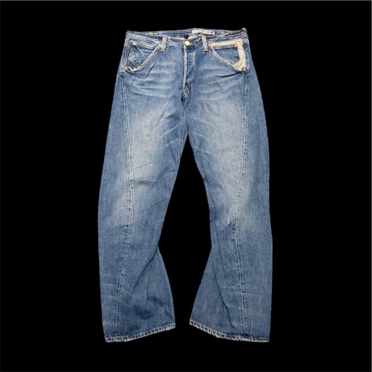 Levi's Rare Levis Engineered Cinch Back Jeans Size US 36 / EU 52 - 1 Thumbnail