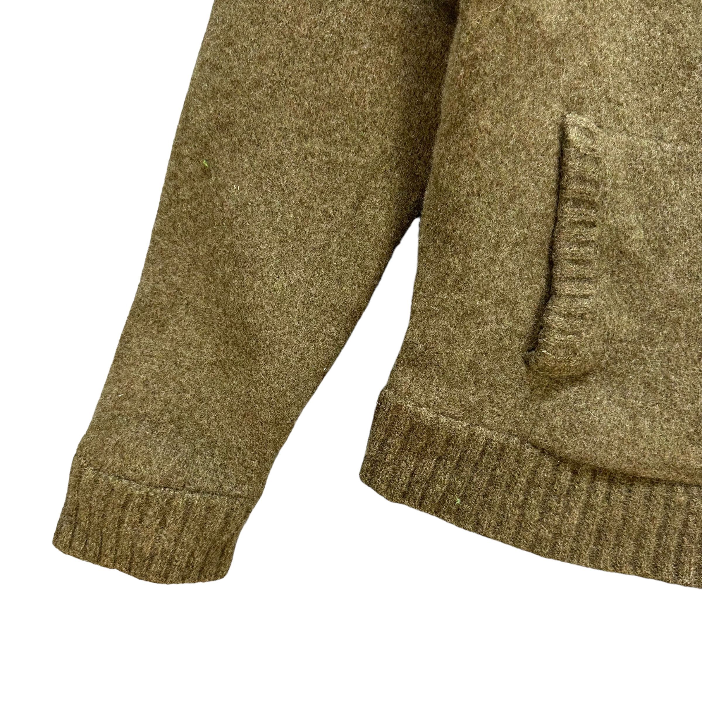 L.L. Bean L.L. Bean Sherpa Turtle Neck Lambs Wool Jacket #A21-0498 Size L / US 10 / IT 46 - 5 Thumbnail
