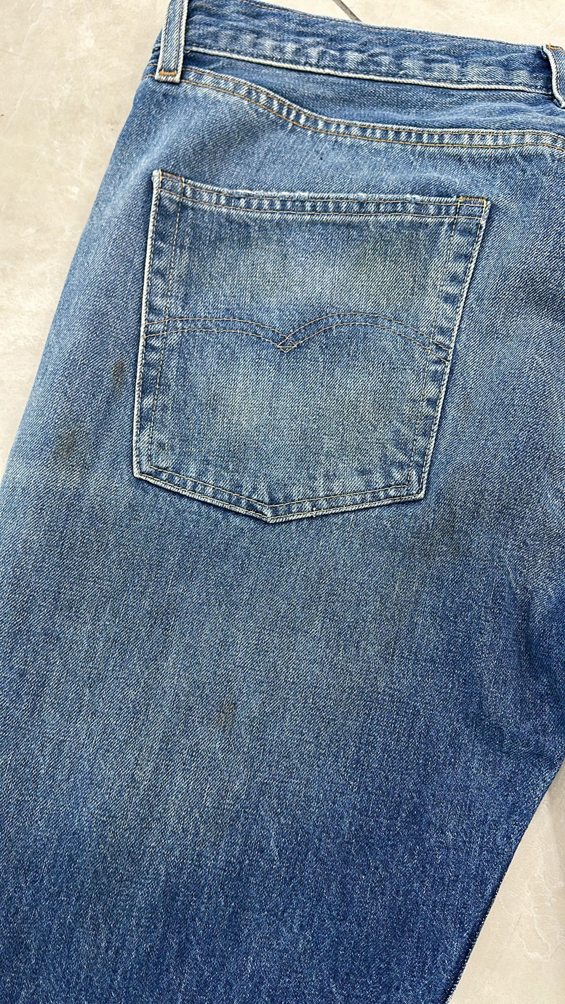 Levi's Vintage Clothing Levis Unreleased LVC 501 1966 Selvedge Jeans W33/L32 Size US 33 - 12 Thumbnail