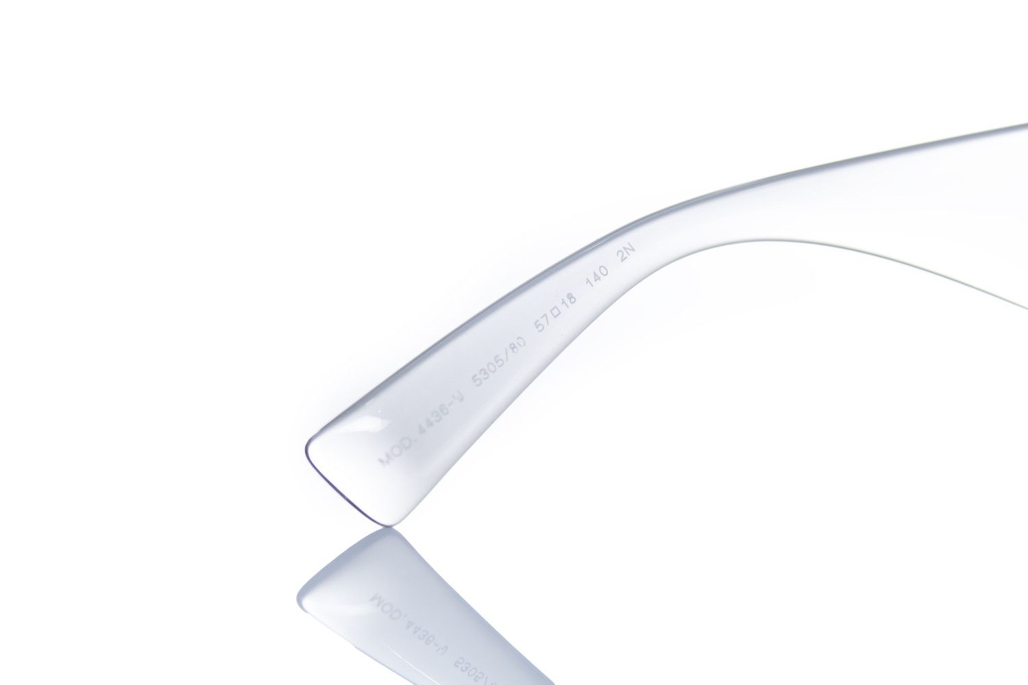Versace Versace, transparent shield medusa sunglasses Size ONE SIZE - 8 Thumbnail