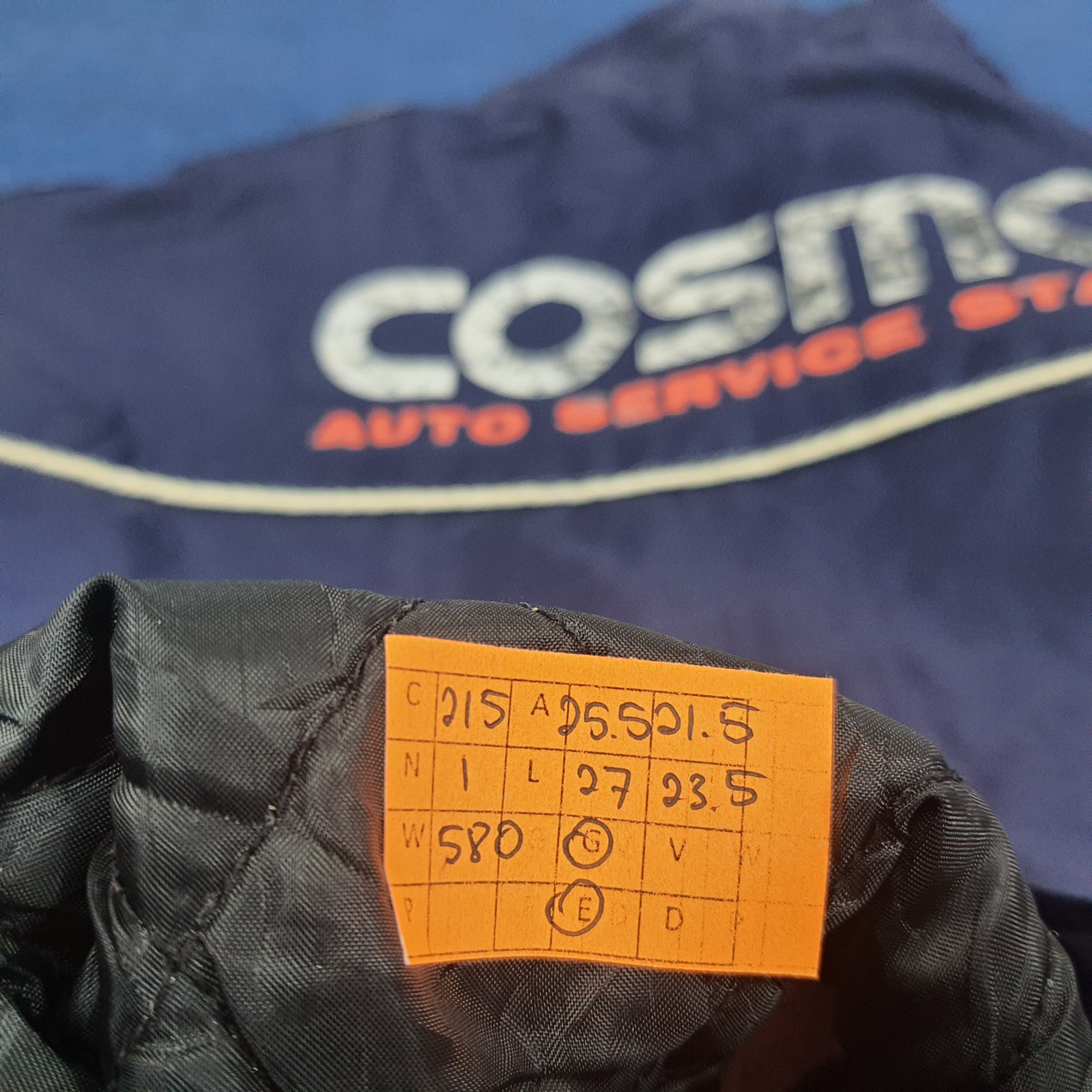 Japanese Brand × Vintage Vintage COSMO Auto Service Staff Automotive Jacket C215N1 Size US XL / EU 56 / 4 - 6 Thumbnail