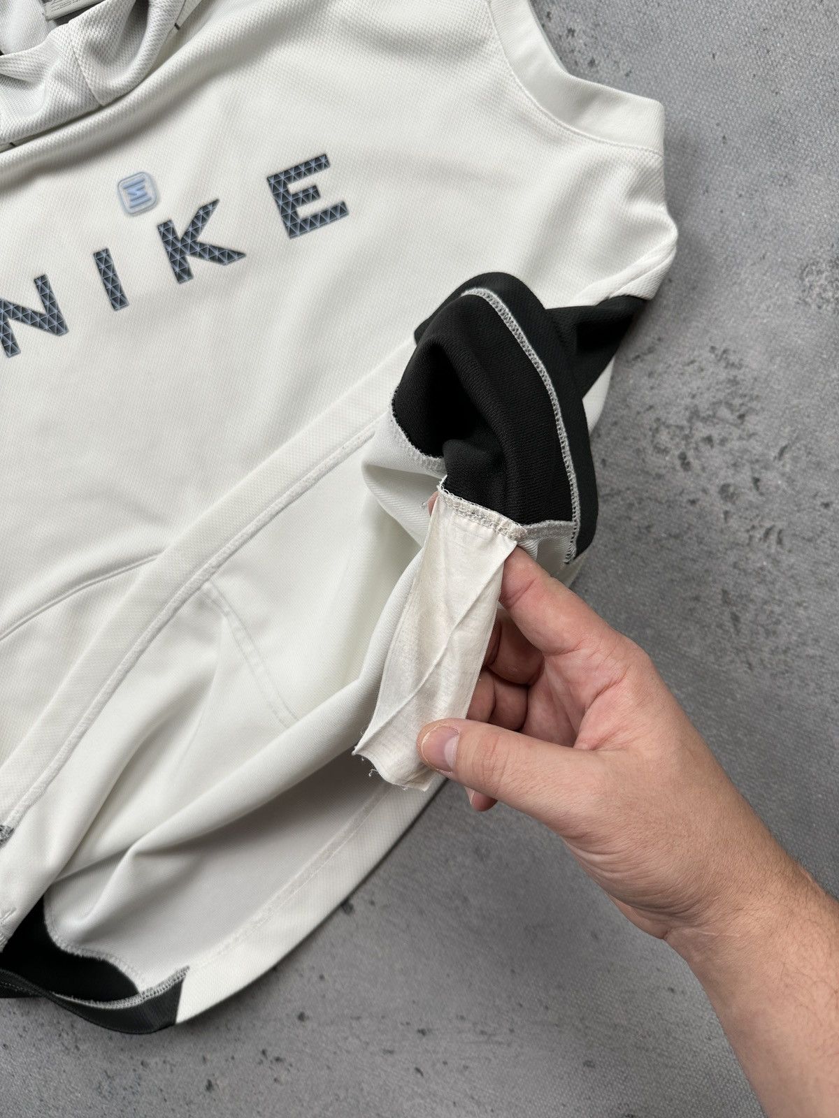 Nike Nike Shox Vintage Drill Jersey T-Shirt Y2K Gorpcore Swoosh Size US S / EU 44-46 / 1 - 12 Thumbnail