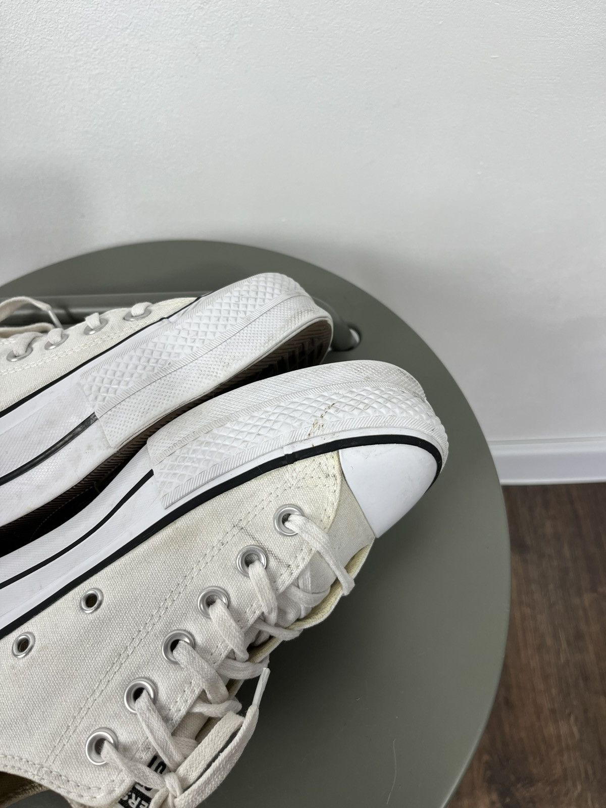 Converse Converse Platform Canvas Sneakers White High Sole 38 US 7.5 Size US 7.5 / IT 37.5 - 6 Thumbnail
