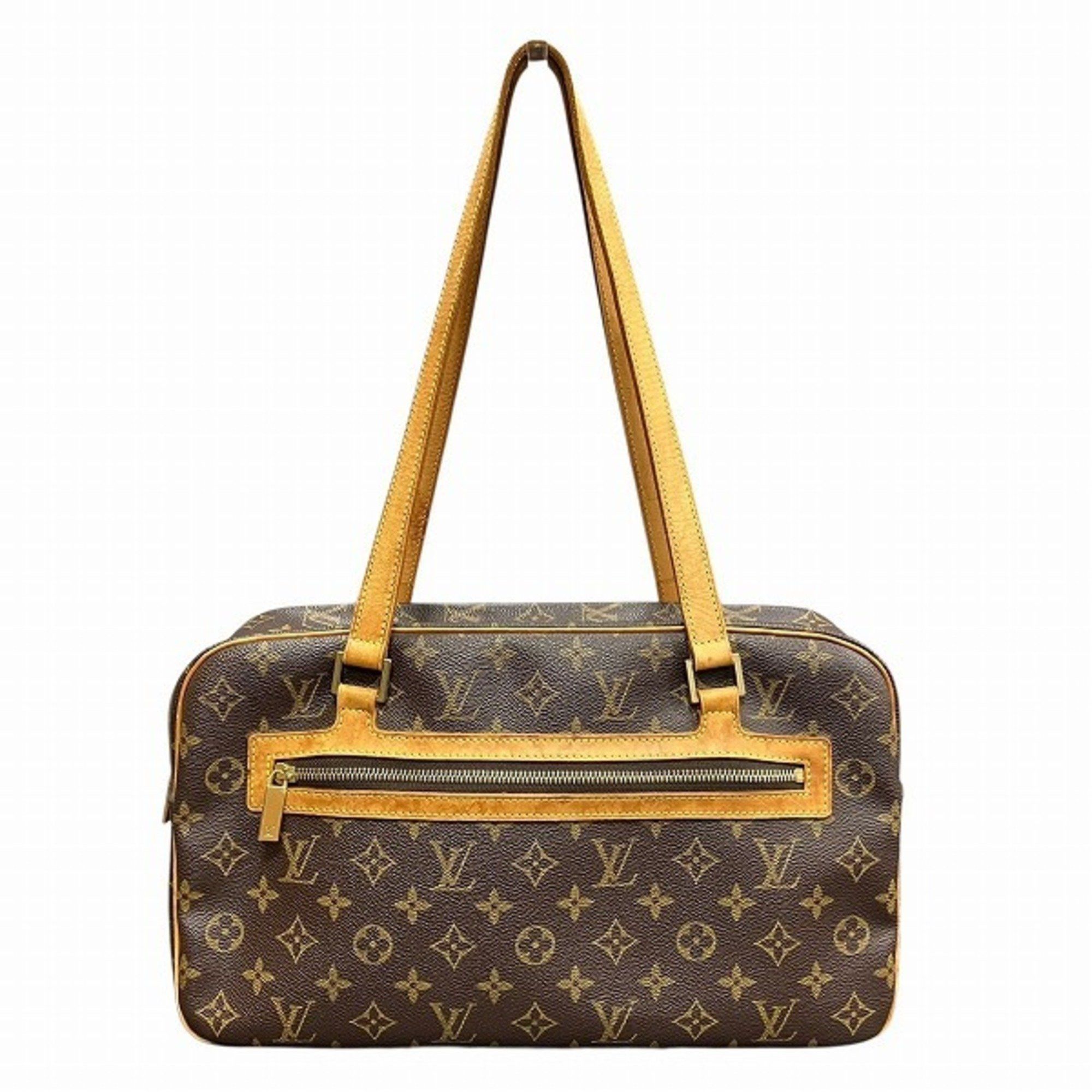 Louis Vuitton Monogram Cite Gm M51181 Bag Shoulder Tote Women's in Brown