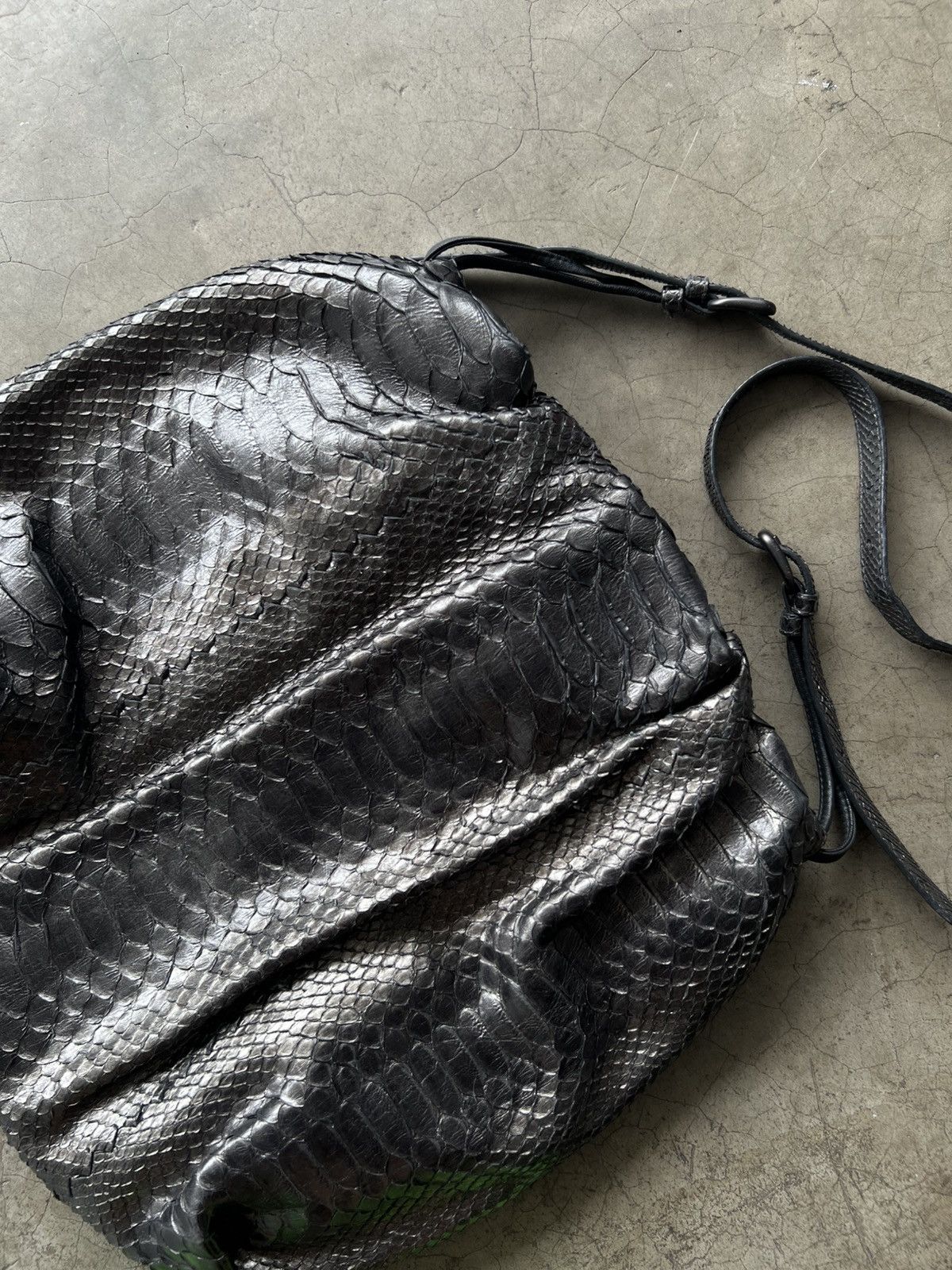 Bottega Veneta Bottega Veneta - F/08 Limited Edition Python Leather Bag Size ONE SIZE - 11 Thumbnail
