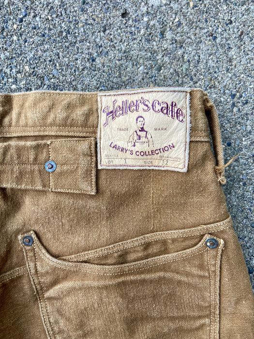 Warehouse Heller's Cafe x Warehouse Japan Nonpareil Waist Overall