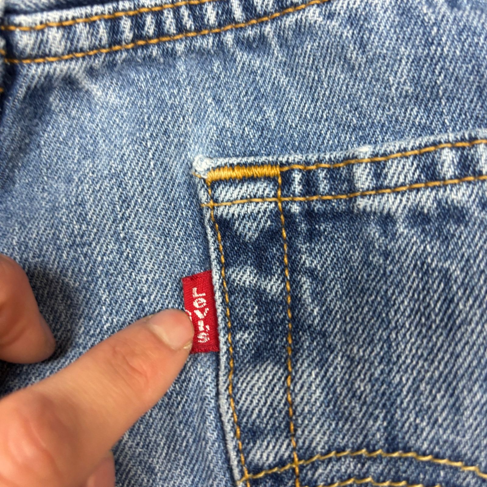 Levi's × Vintage Vintage Levi's 501 Straight Leg Button Fly Jeans Men's 32x34 Size US 32 / EU 48 - 6 Thumbnail