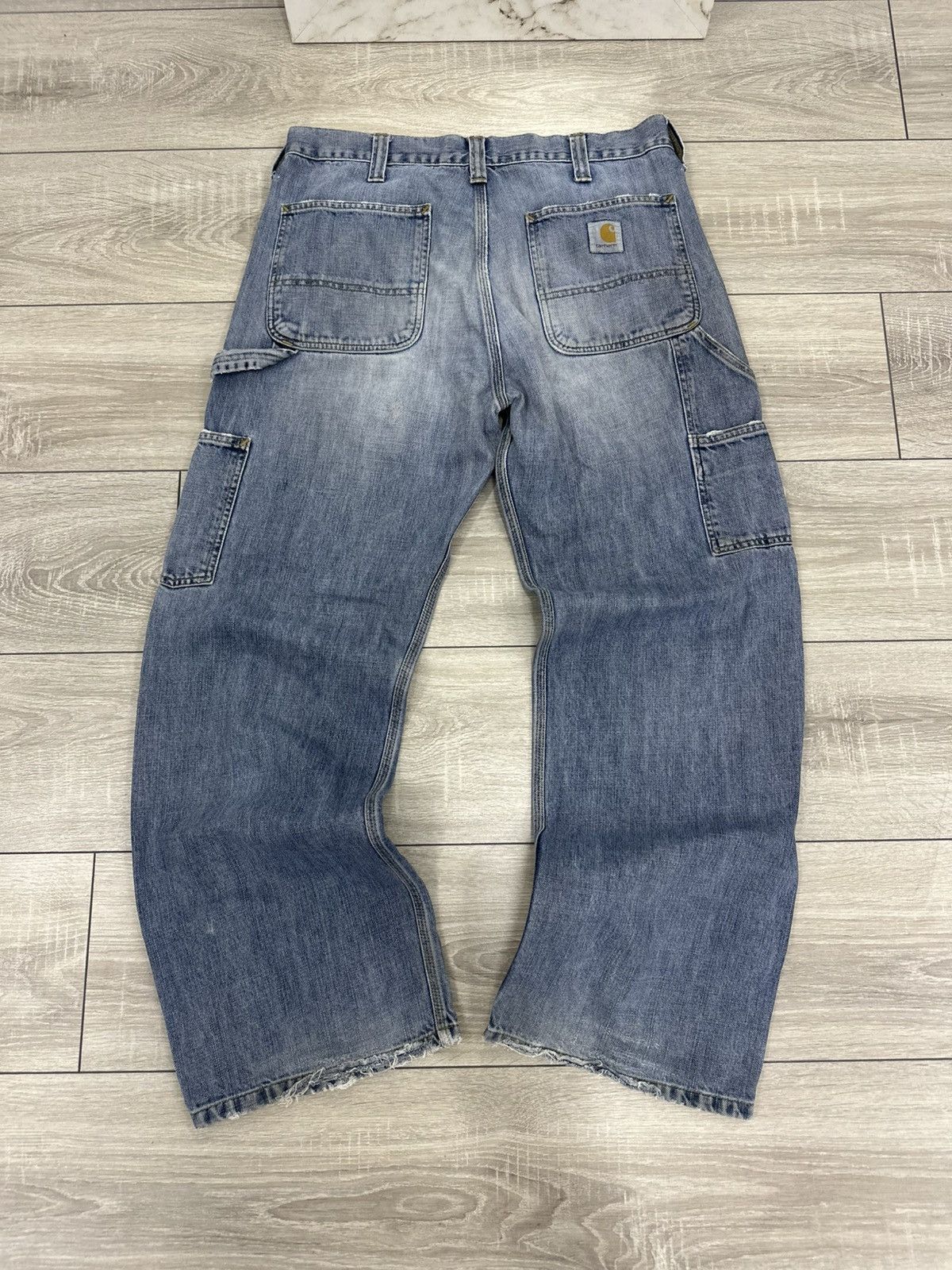 Carhartt Carhartt Vintage 90s Light Carpenter Jeans Y2K Size US 32 / EU 48 - 3 Thumbnail