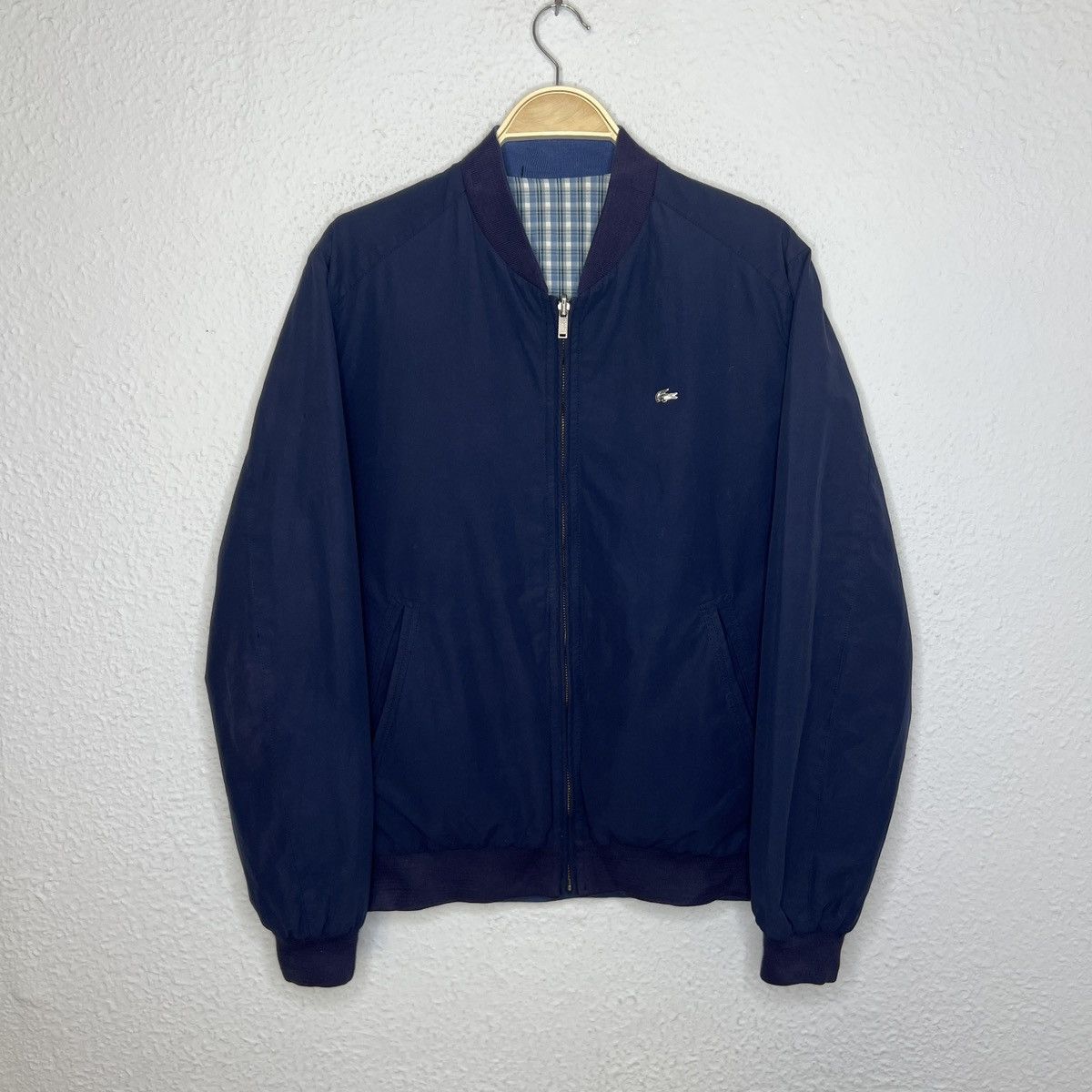 Lacoste VINTAGE REVERSEABLE LACOSTE BOMBER MADE IN FRANCE 80S OR 90S Size US M / EU 48-50 / 2 - 2 Thumbnail