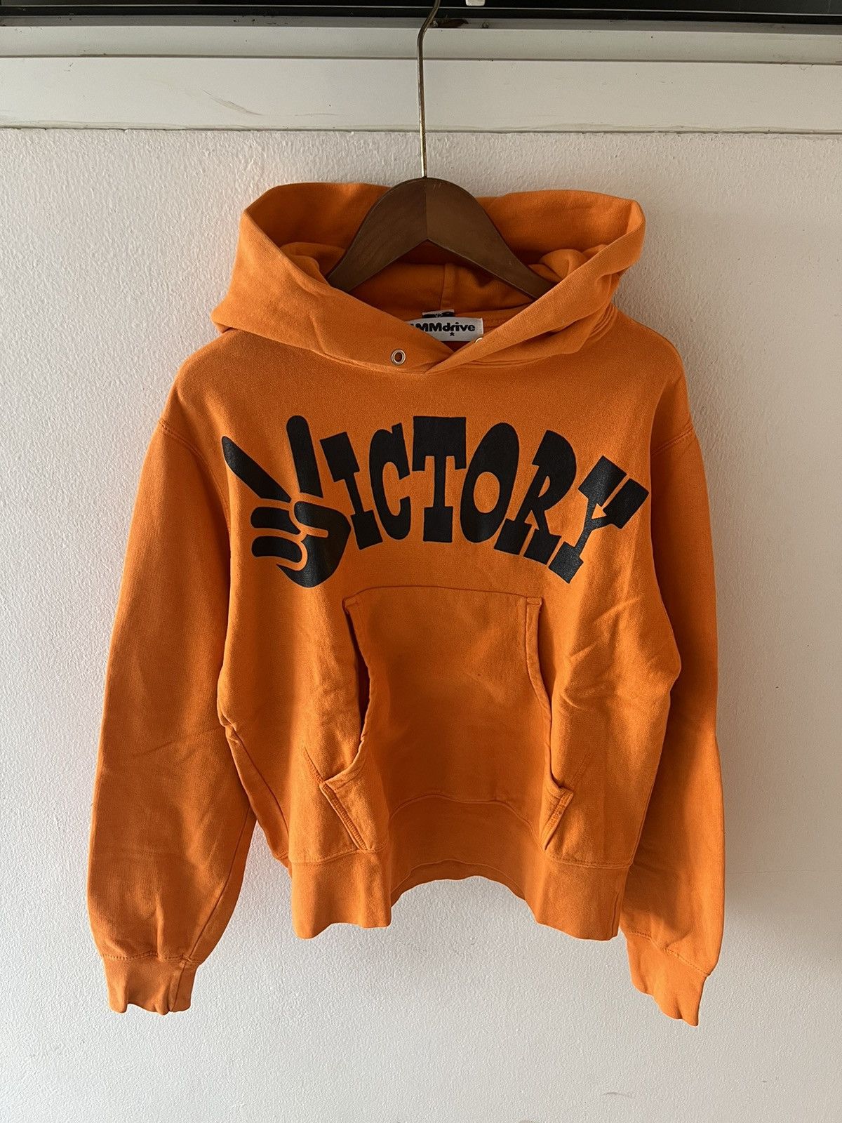 image of Kapital x Vintage 70's Vintage Gmm Drive Hoodie in Orange, Men's (Size Small)