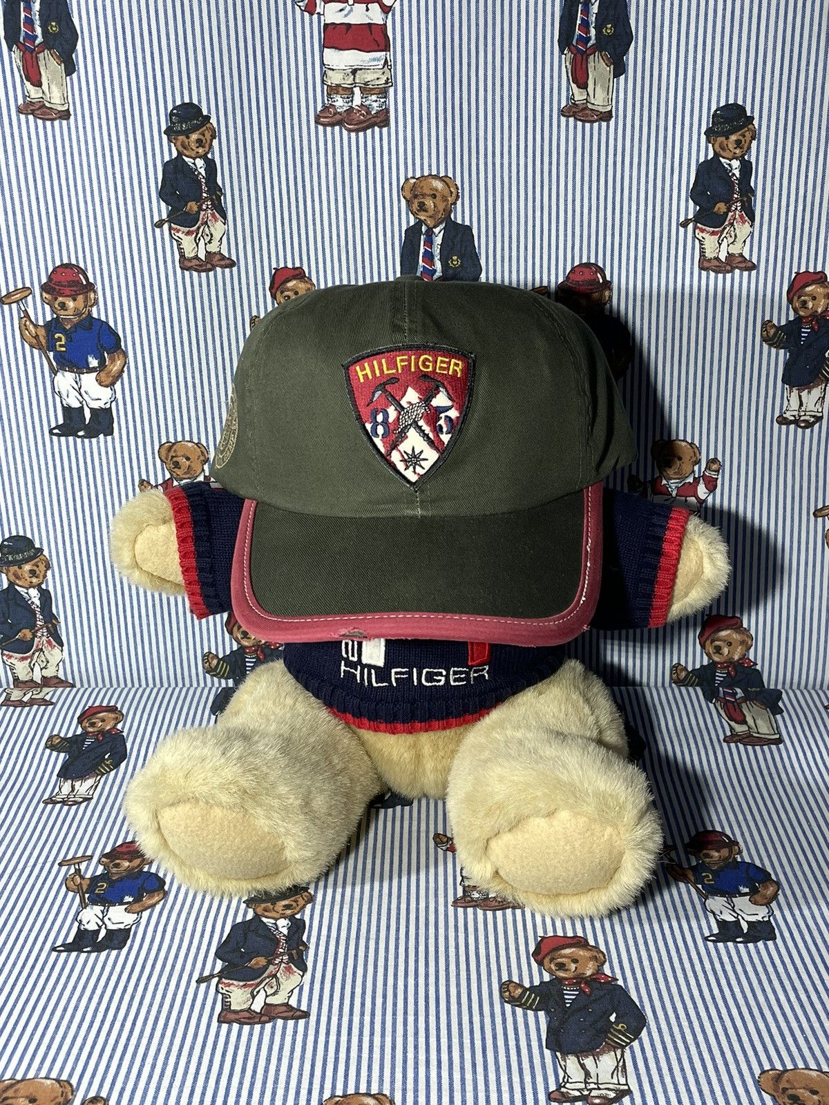 Tommy Hilfiger × Vintage Cap Tommy Hilfiger Expedition Camp OG Vintage 90’s Size ONE SIZE - 2 Thumbnail