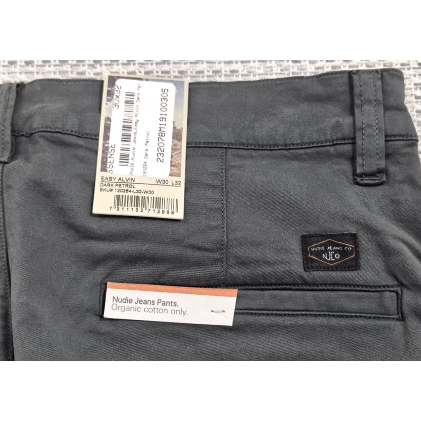 Nudie Jeans Nudie Jeans Co Pants Mens 30x32 Green Easy Alvin Chino Relaxed Tapered Stretch Size US 30 / EU 46 - 4 Thumbnail