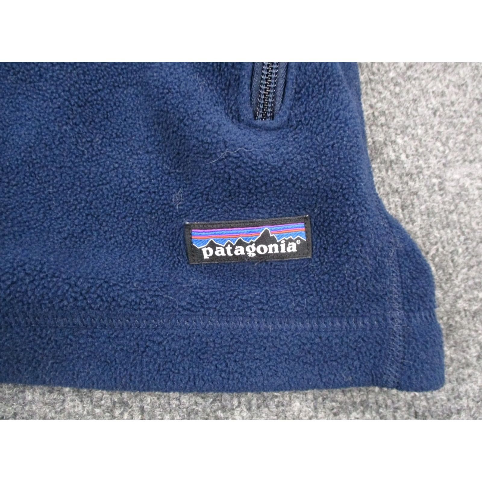 Patagonia Patagonia Vest Mens 2XL Blue Fleece Zip Pocket Windbreaker Outdoor Active Hiking Jacket Size US XXL / EU 58 / 5 - 6 Thumbnail