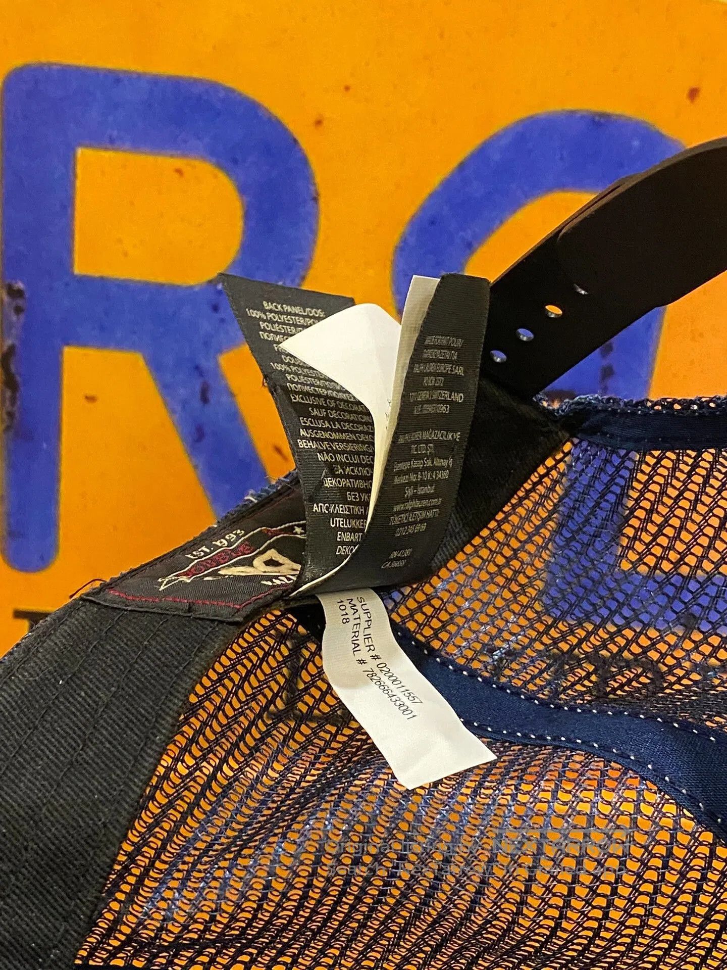 RRL Ralph Lauren vintage double rl denim trucker cap. Size ONE SIZE - 9 Thumbnail