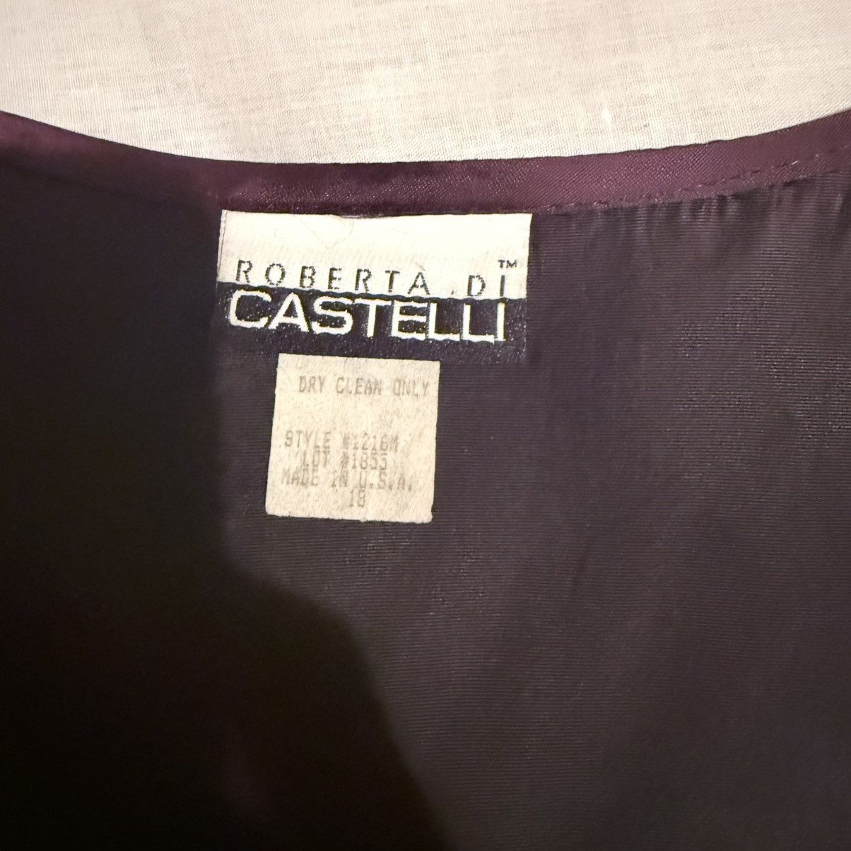 Other Roberta Di Castelli Black Vest Size XXL / US 16-18 / IT 52-54 - 3 Thumbnail