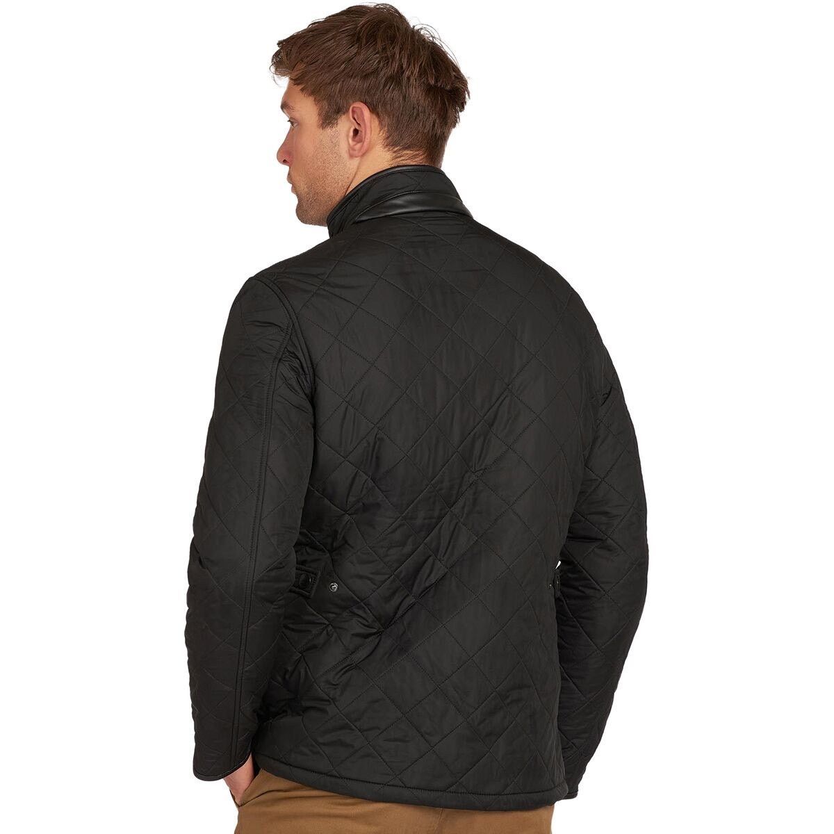 Barbour *LIKE NEW* Barbour Powell Quilted Jacket - Black Sz L Size US L / EU 52-54 / 3 - 2 Thumbnail