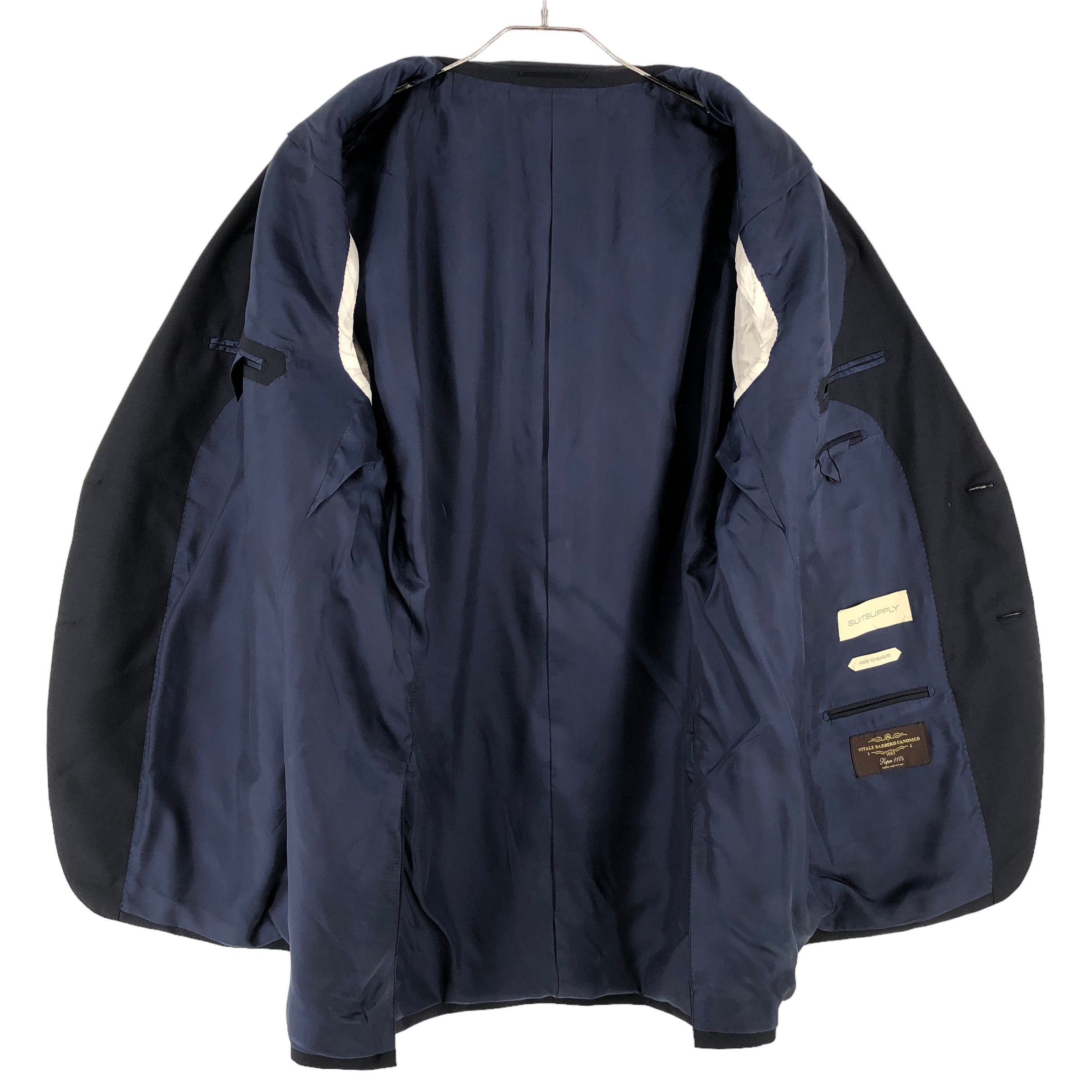 Suitsupply SUITSUPPLY Lazio Wool Formal Suit EU:60; UK/US:50 - W42 L34 Size 50R - 4 Thumbnail