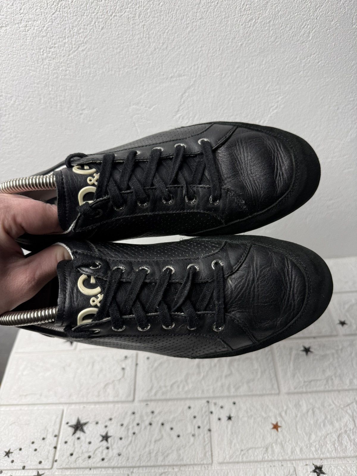 Dolce & Gabbana Dolce Gabbana STARFISH US8 UK7 EUR41 Sneakers Black DU1481 Size US 8 / EU 41 - 3 Thumbnail