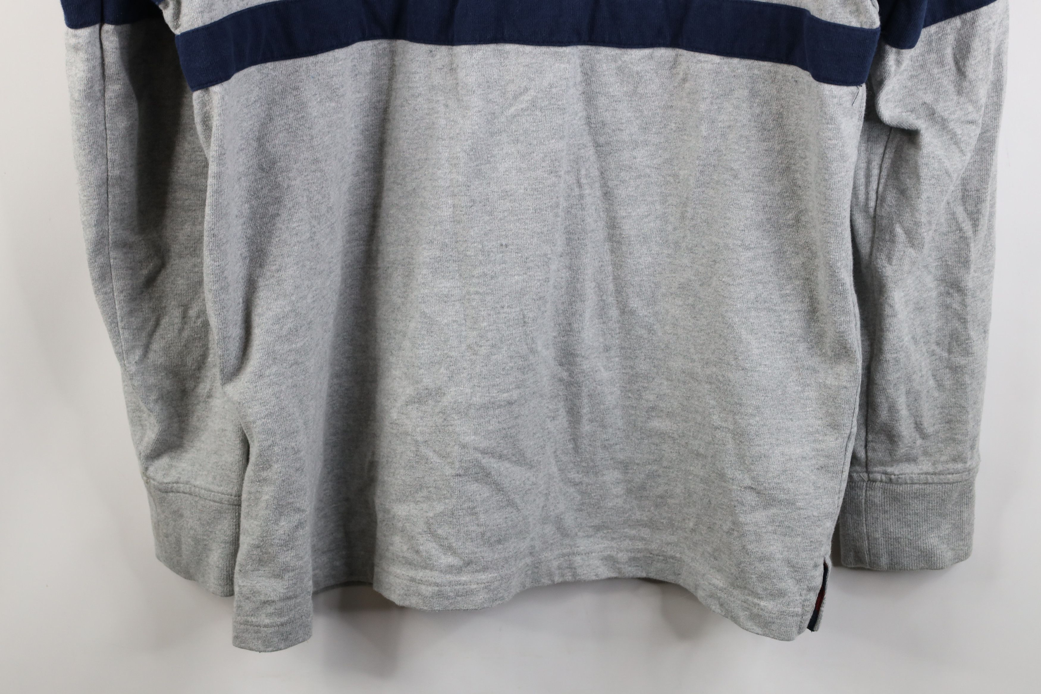 Tommy Hilfiger Vintage Tommy Hilfiger Heavyweight Hooded Long Sleeve Polo Size US XL / EU 56 / 4 - 15 Thumbnail