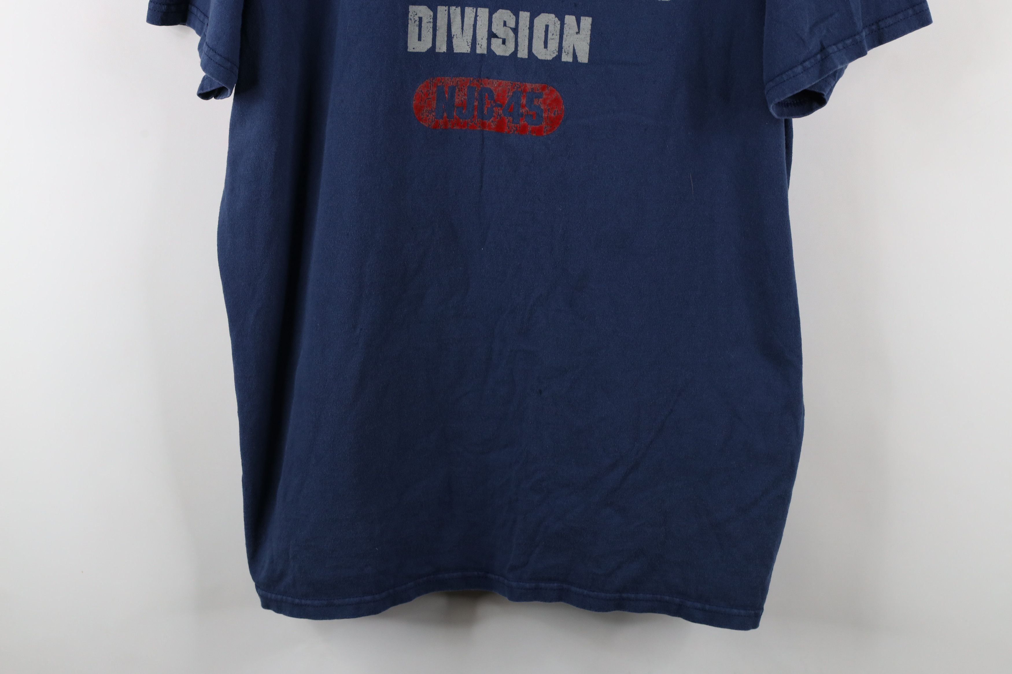 Nautica × Vintage Vintage 90s Nautica Out Deep Sea Supply Diving T-Shirt Blue Size US XXL / EU 58 / 5 - 3 Thumbnail