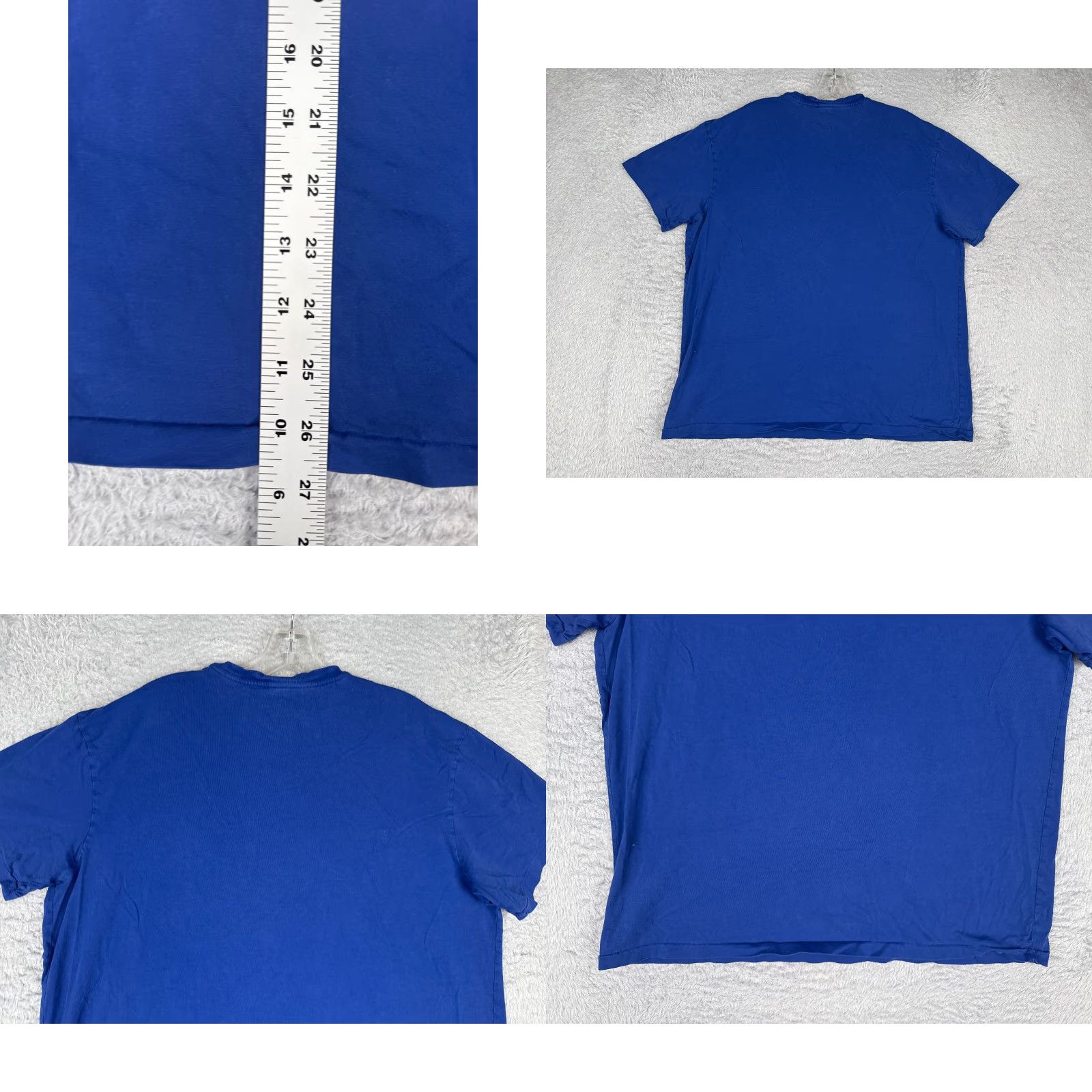 Ralph Lauren Polo Ralph Lauren Shirt Adult Large Blue 100% Cotton Short Sleeve Crew Neck Mens Size US L / EU 52-54 / 3 - 9 Thumbnail