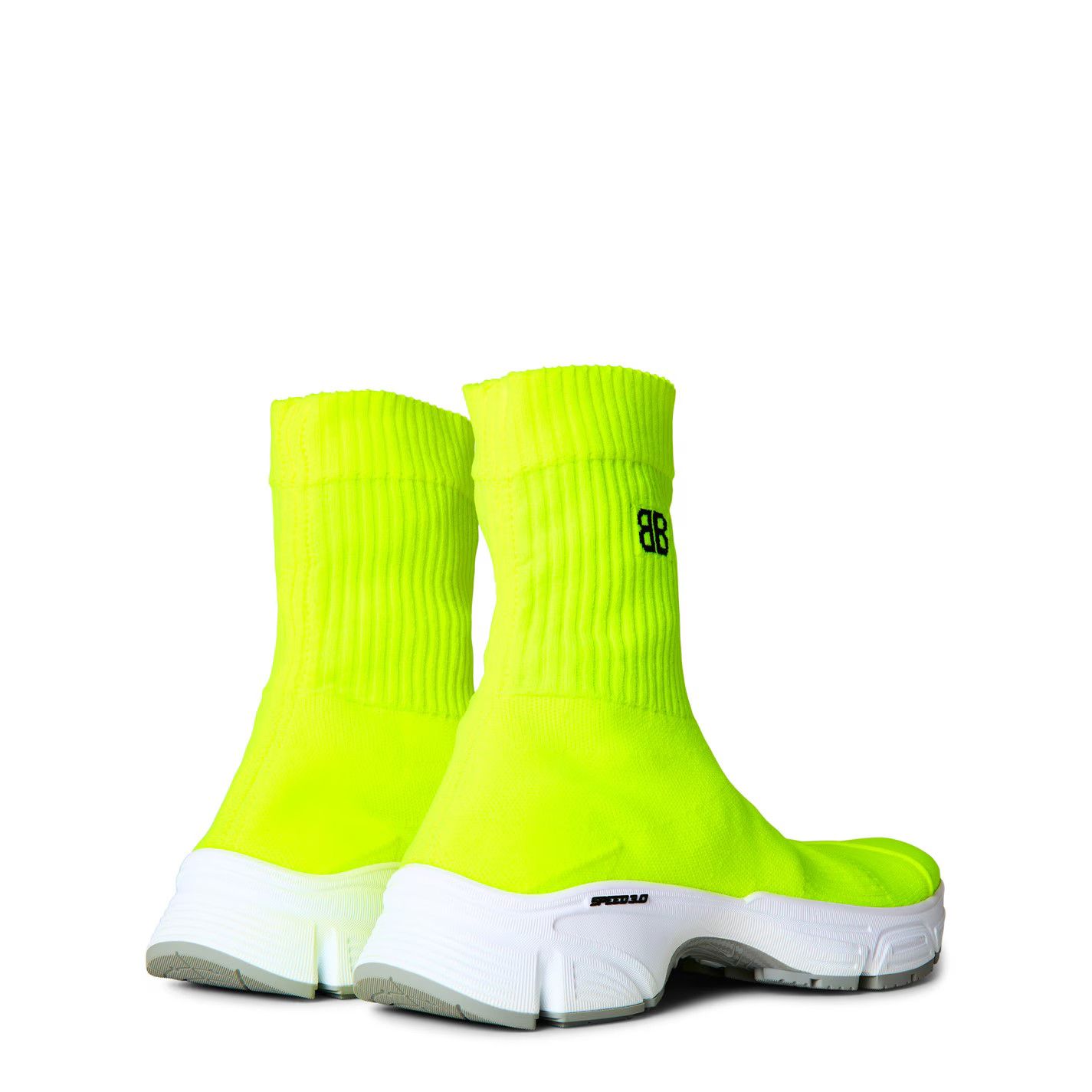 Balenciaga o1g2r1mq0226 Speed High-Top Trainers In Yellow Size US 7 / EU 40 - 5 Thumbnail