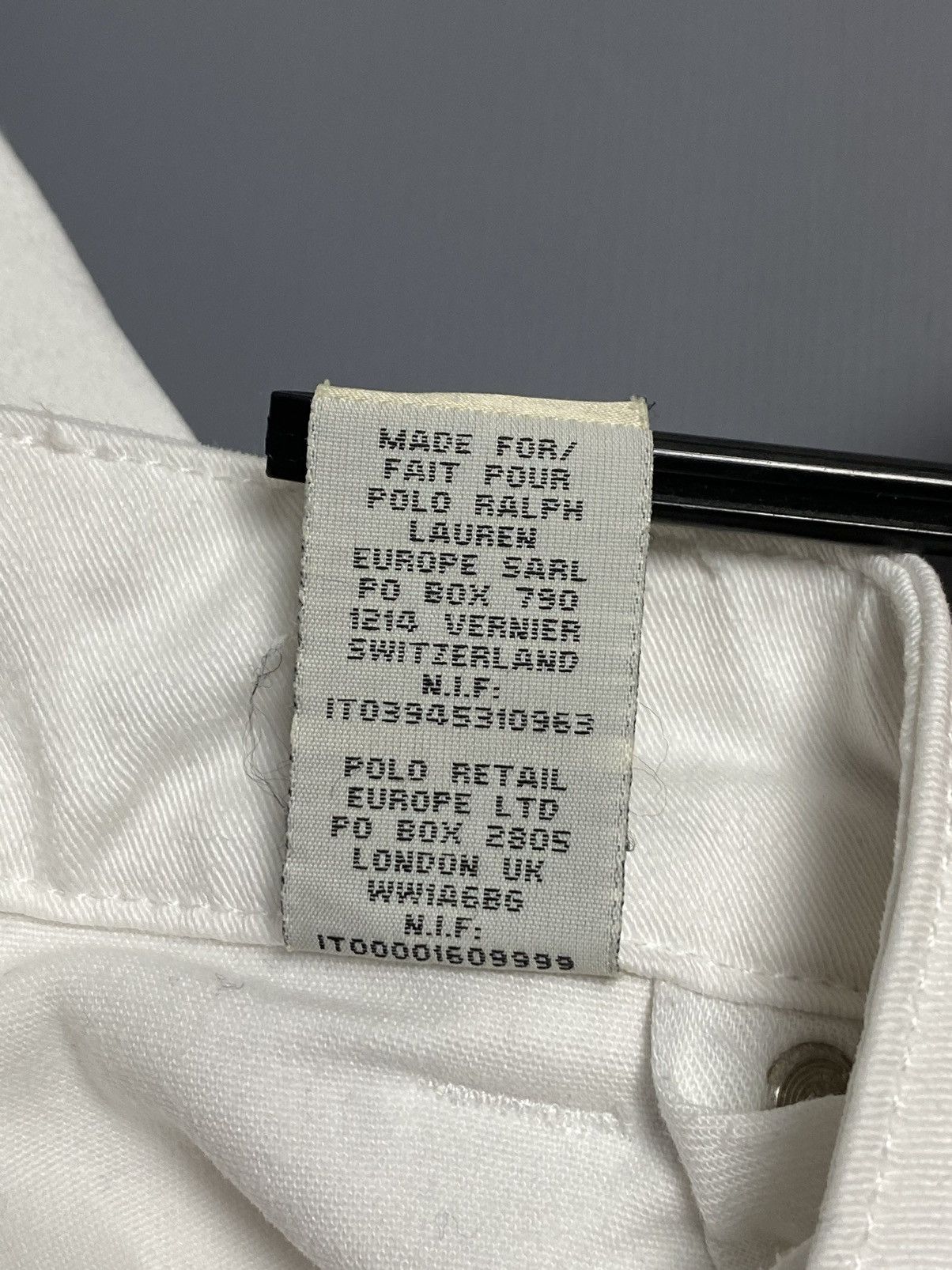 Polo Ralph Lauren Vintage Polo Jeans Co Bootcut Pants 30x32 White Ralph Lauren Size 28" / US 6 / IT 42 - 15 Thumbnail