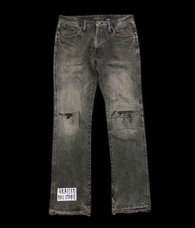 Japanese Brand ROTT WEILER DISTRESSED DENIM Size US 33 - 1 Thumbnail