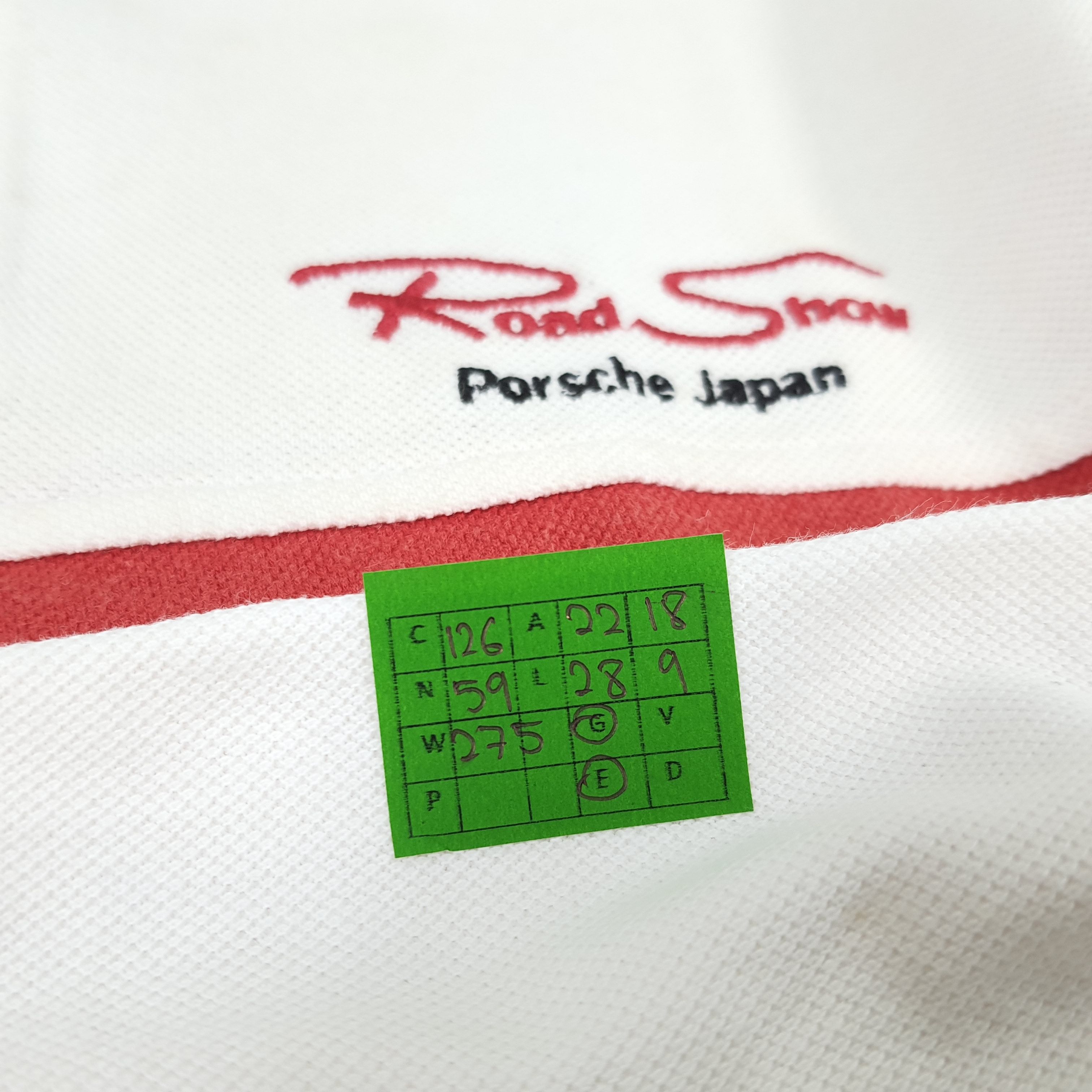 Porsche Design Vintage Porsche Japan Road Show Motorsports Polos Size US L / EU 52-54 / 3 - 7 Thumbnail