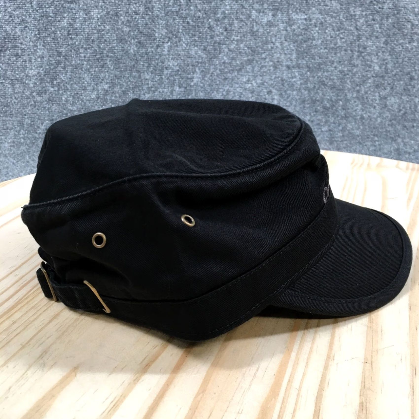 Vintage Econscious Army Cap Unisex Black One Size Embroidered Curved Brim City Visions Men Size ONE SIZE - 6 Thumbnail