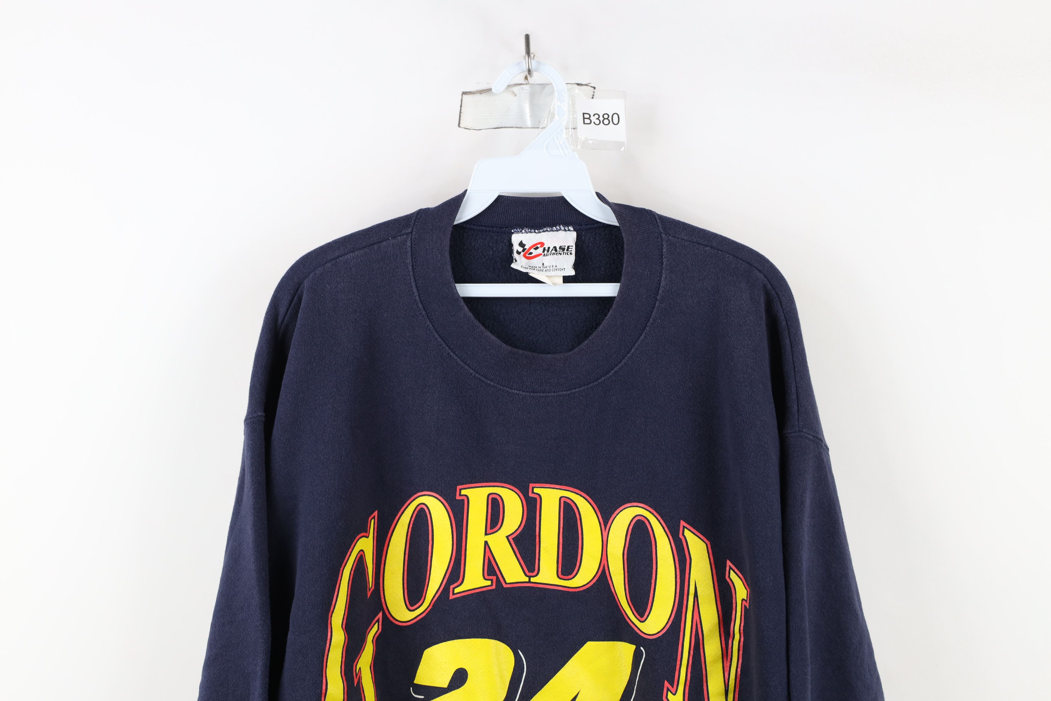 Vintage Vintage 90s Nascar Spell Jeff Gordon Racing Sweatshirt USA Size US L / EU 52-54 / 3 - 2 Thumbnail