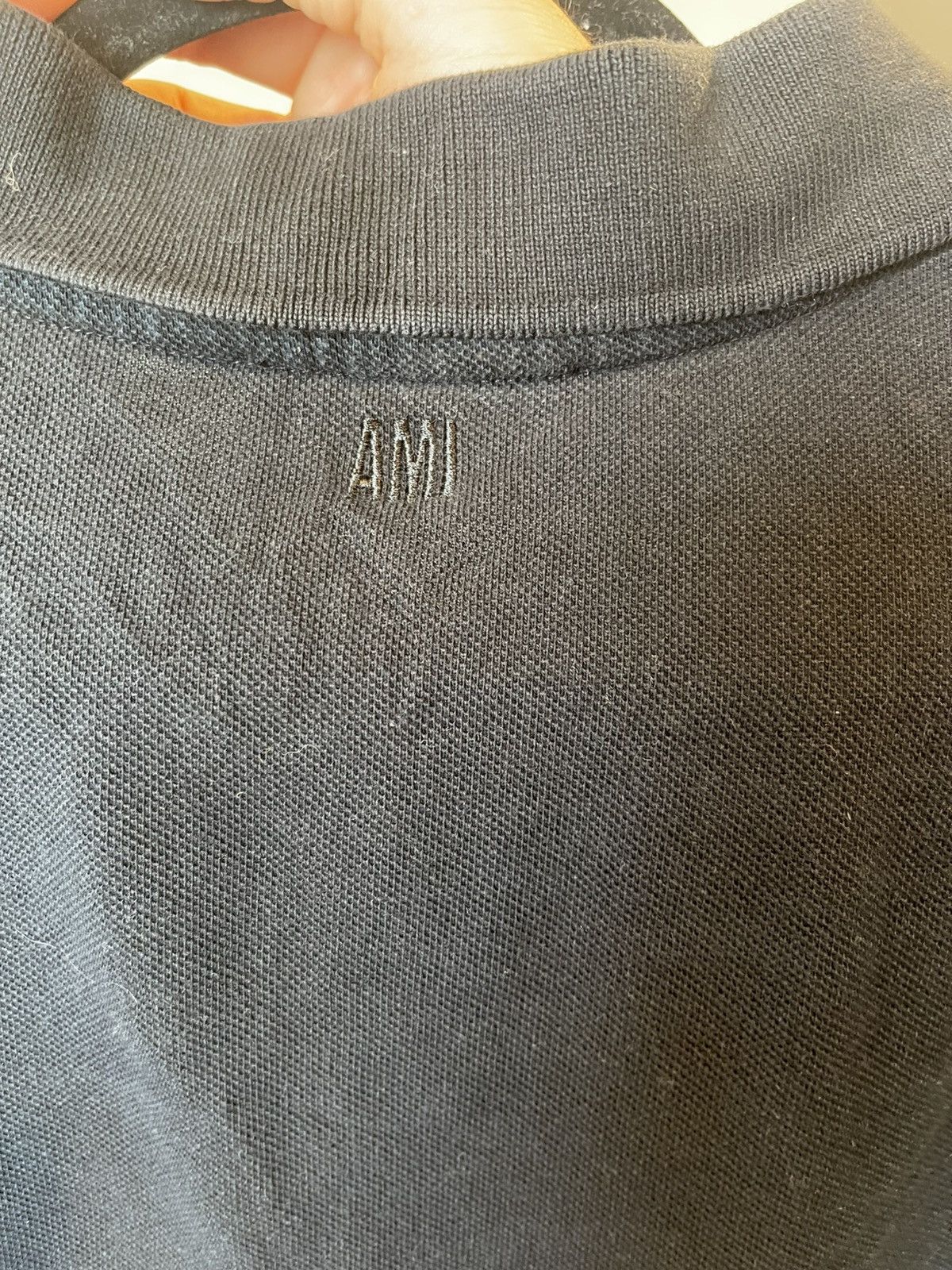 AMI AMI Black Polo Size US XL / EU 56 / 4 - 5 Thumbnail