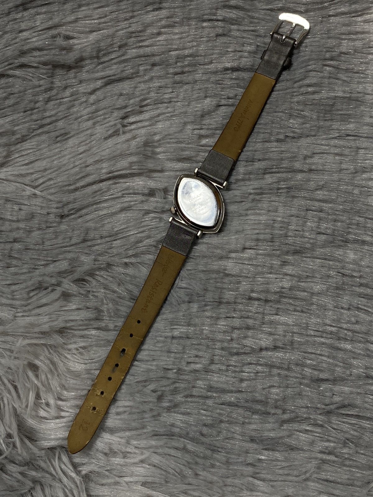 Japanese Brand × Jewelry × Vintage Rare❗️ Omax Black Dial Watch | Japanese Brand Size ONE SIZE - 10 Thumbnail