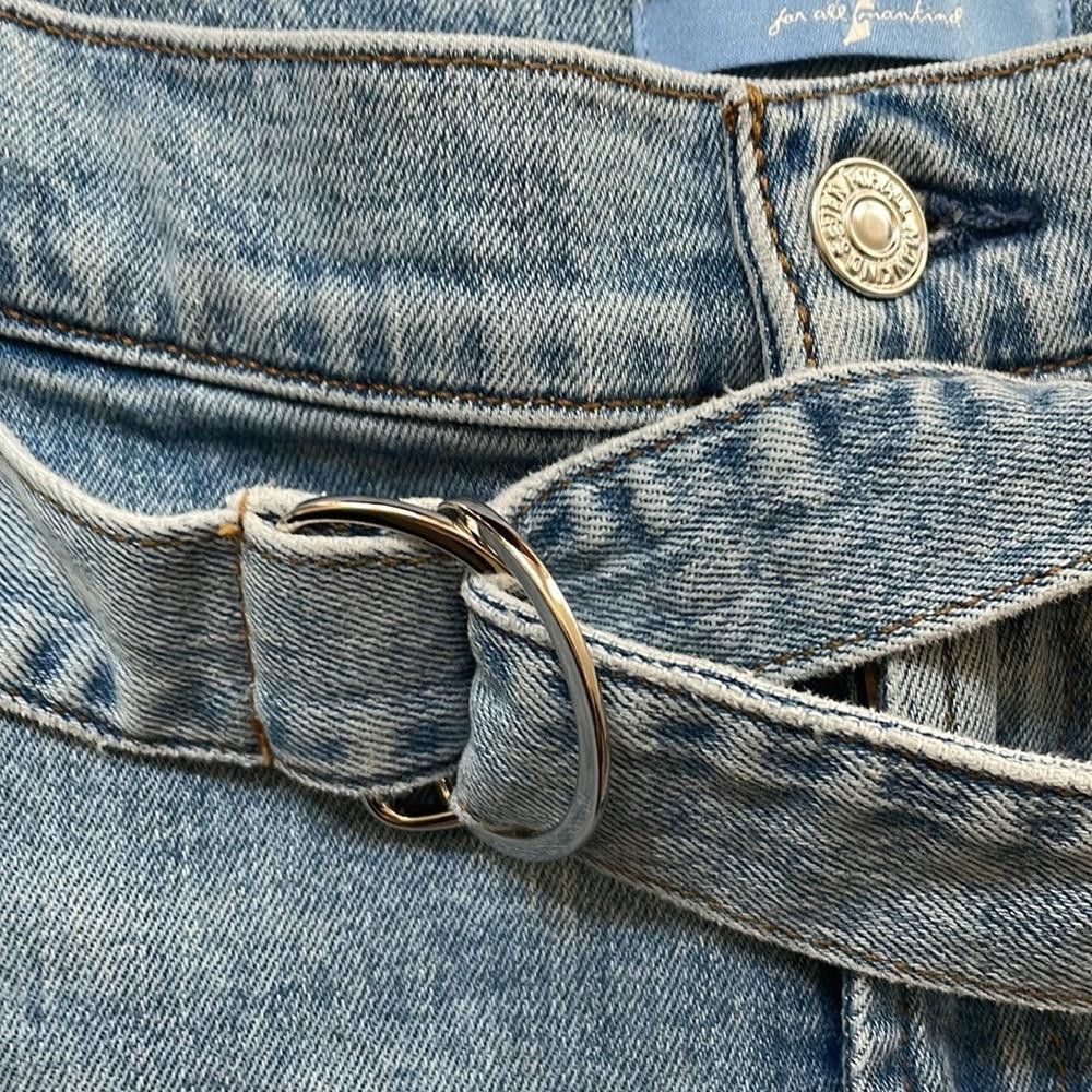 7 For All Mankind 7 For All Mankind Paperbag Slim Straight Size 25 Size 25" / US 0 / IT 36 - 10 Thumbnail