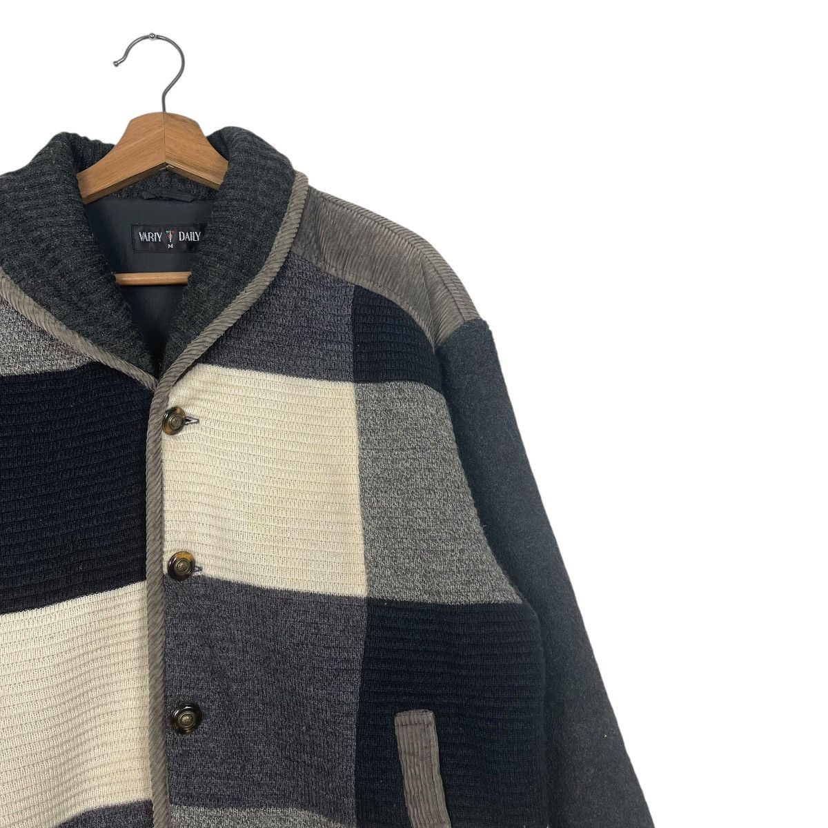 Japanese Brand Variy Wool Tartan Button Jacket Size US M / EU 48-50 / 2 - 5 Thumbnail