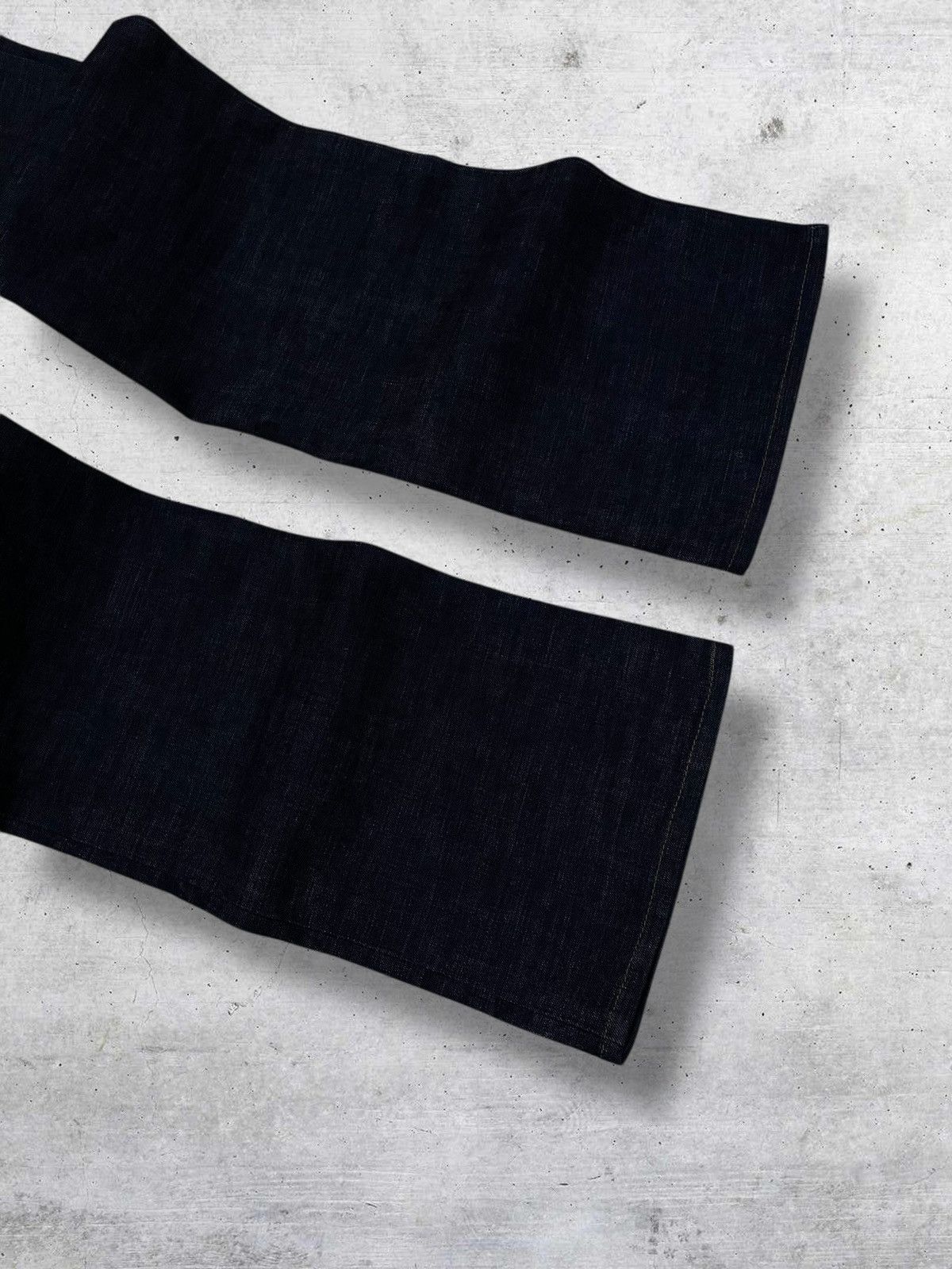 Yves Saint Laurent VINTAGE YVES SAINT LAURENT 90S DESIGNER FLARED MODEL DENIM Size US 27 - 12 Thumbnail