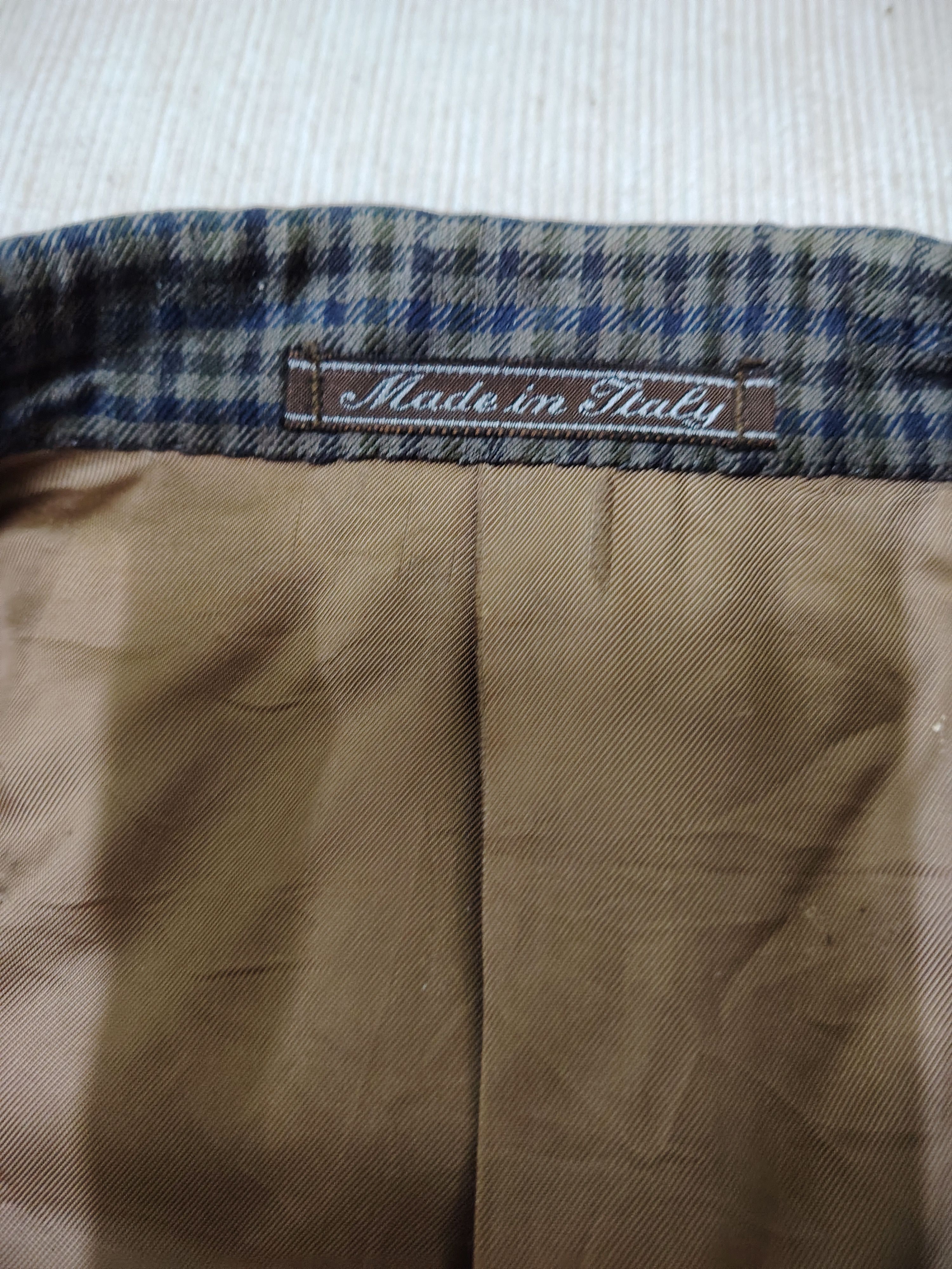 Alfred Dunhill Dunhill Wool Plaid Super 100's Fine Worsted Coat Blazer Size US M / EU 48-50 / 2 - 6 Thumbnail