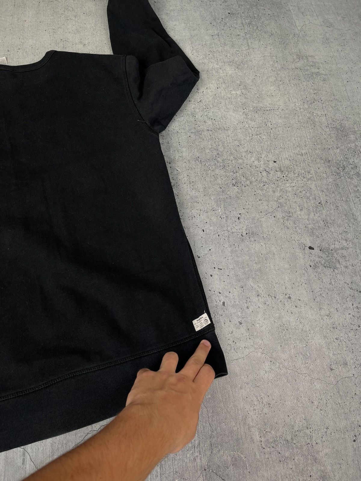 Diesel Y2K Vintage Diesel Sweatshirt Big Logo Pullover Size US L / EU 52-54 / 3 - 8 Thumbnail