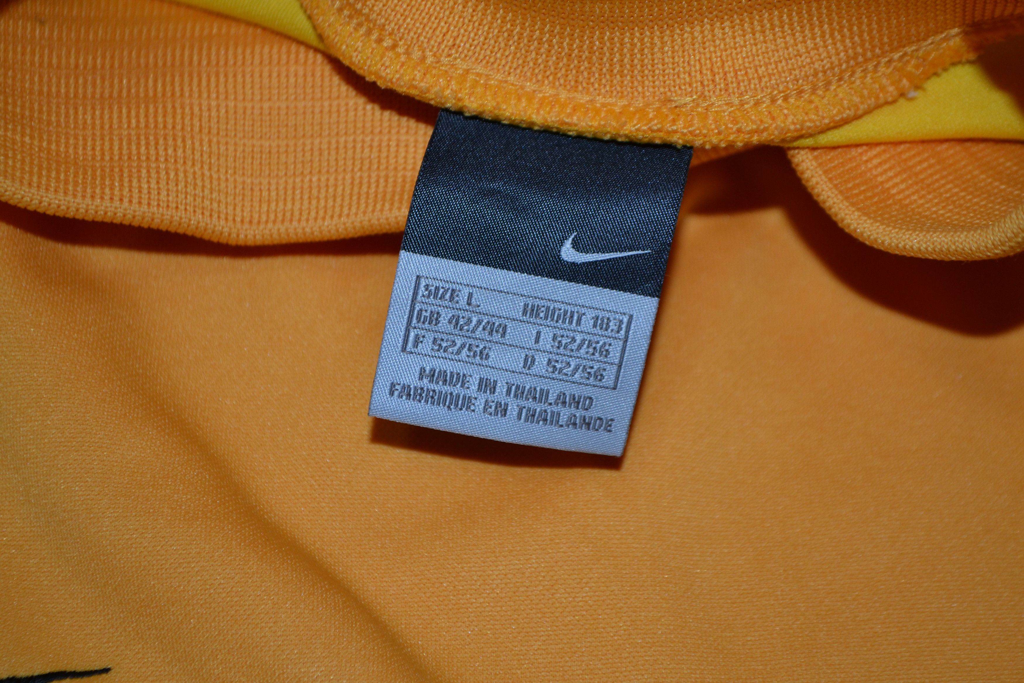 Nike Vintage Nike Goalkeeper Football Shirt Soccer Jersey Maillot Size US L / EU 52-54 / 3 - 3 Thumbnail