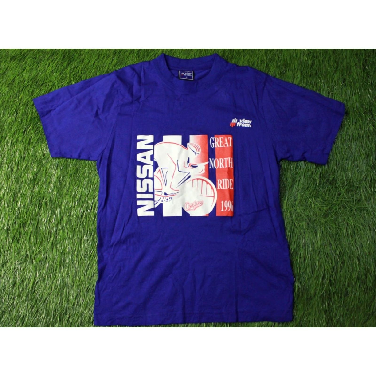 Greats GREAT NORTH RIDE 1996 VINTAGE VIEW FROM SHIRT JERSEY TEE SIZE S BLUE MEN OFFICIAL ORIGINAL? Size US S / EU 44-46 / 1 - 2 Thumbnail