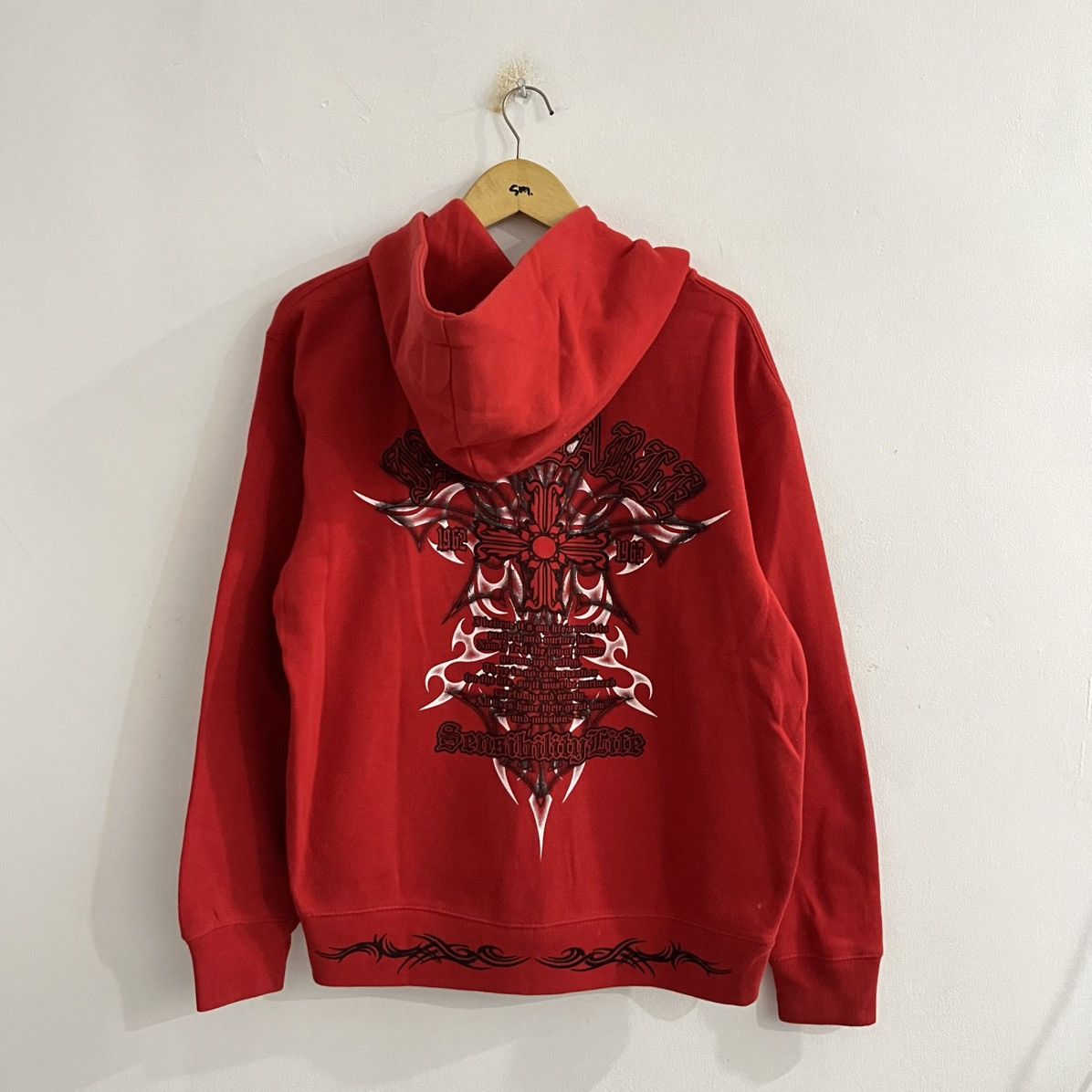 Japanese Brand Bayleaf Y2K Zip Hoodie Grunge Style Size US M / EU 48-50 / 2 - 1 Thumbnail