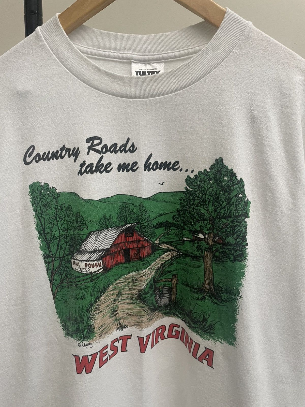 Vintage Vintage Virginia Graphic Barn Tee Unsoundrags Hanes Size US XL / EU 56 / 4 - 3 Thumbnail