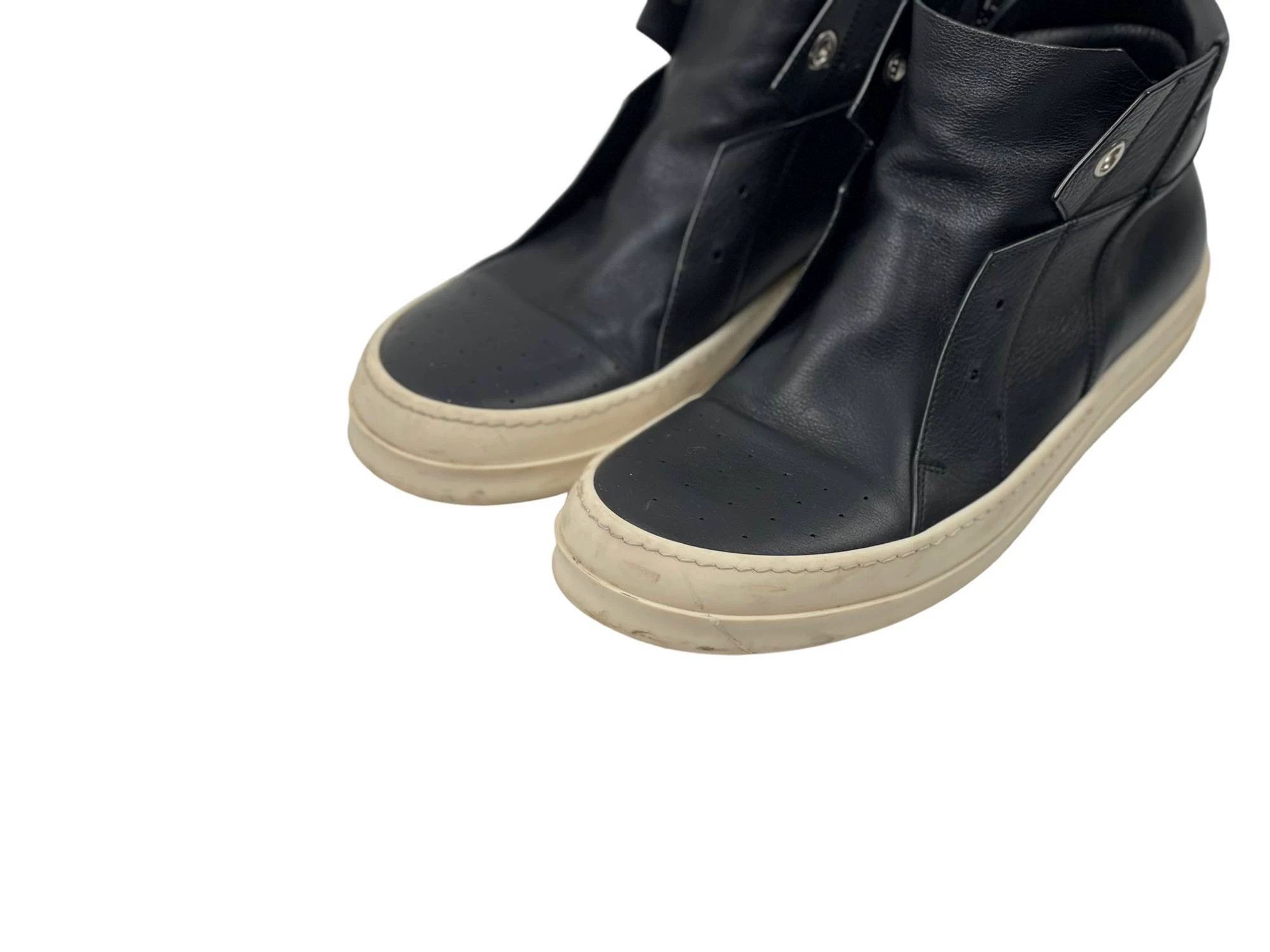 Rick Owens Rick Owens Mainline Island Dunk Mid Calf Leather 45 Size US 12 / EU 45 - 2 Thumbnail