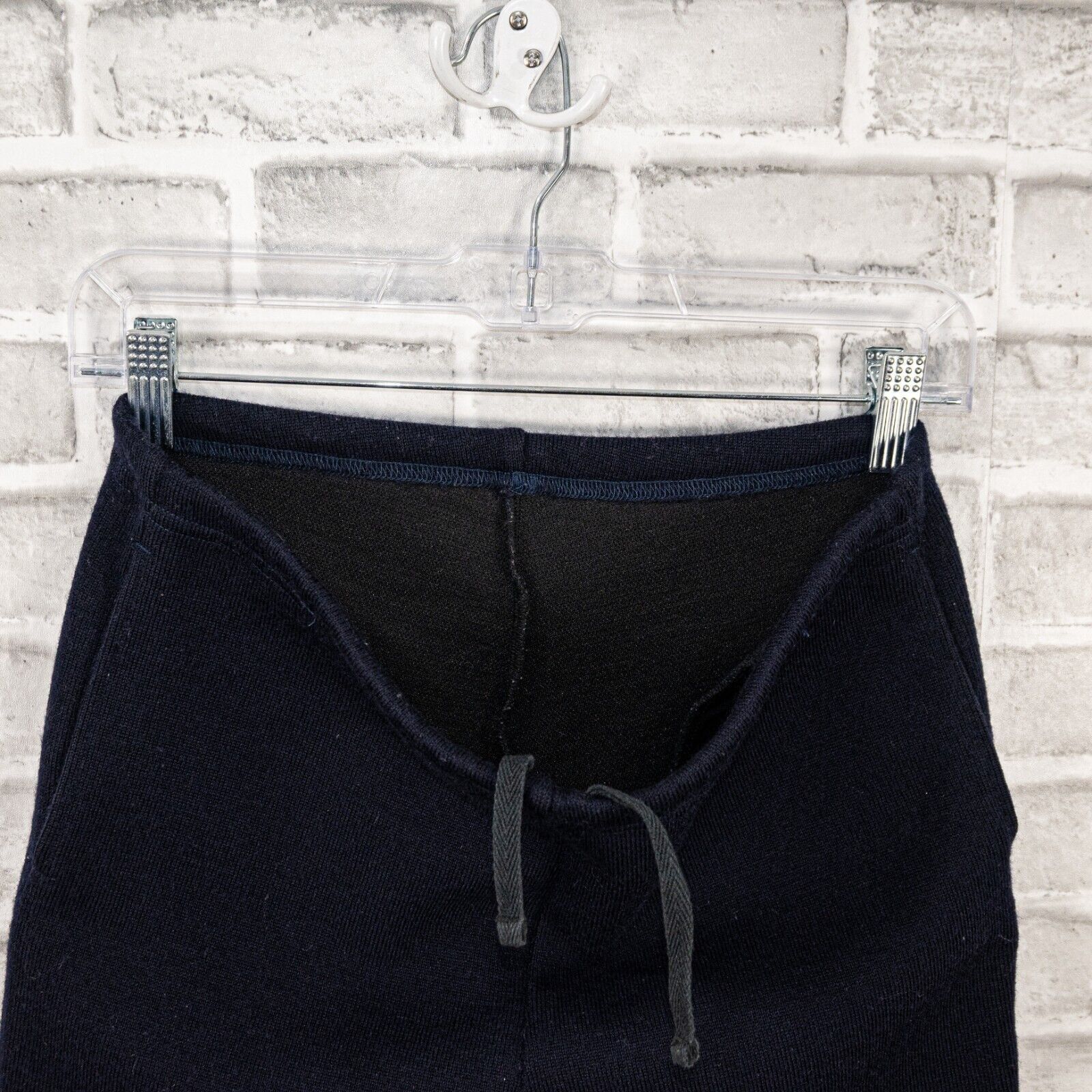 Engineered Garments ENGINEERED GARMENTS NY Wool Poly Knit Cropped Pant Navy Size 30" / US 8 / IT 44 - 3 Thumbnail