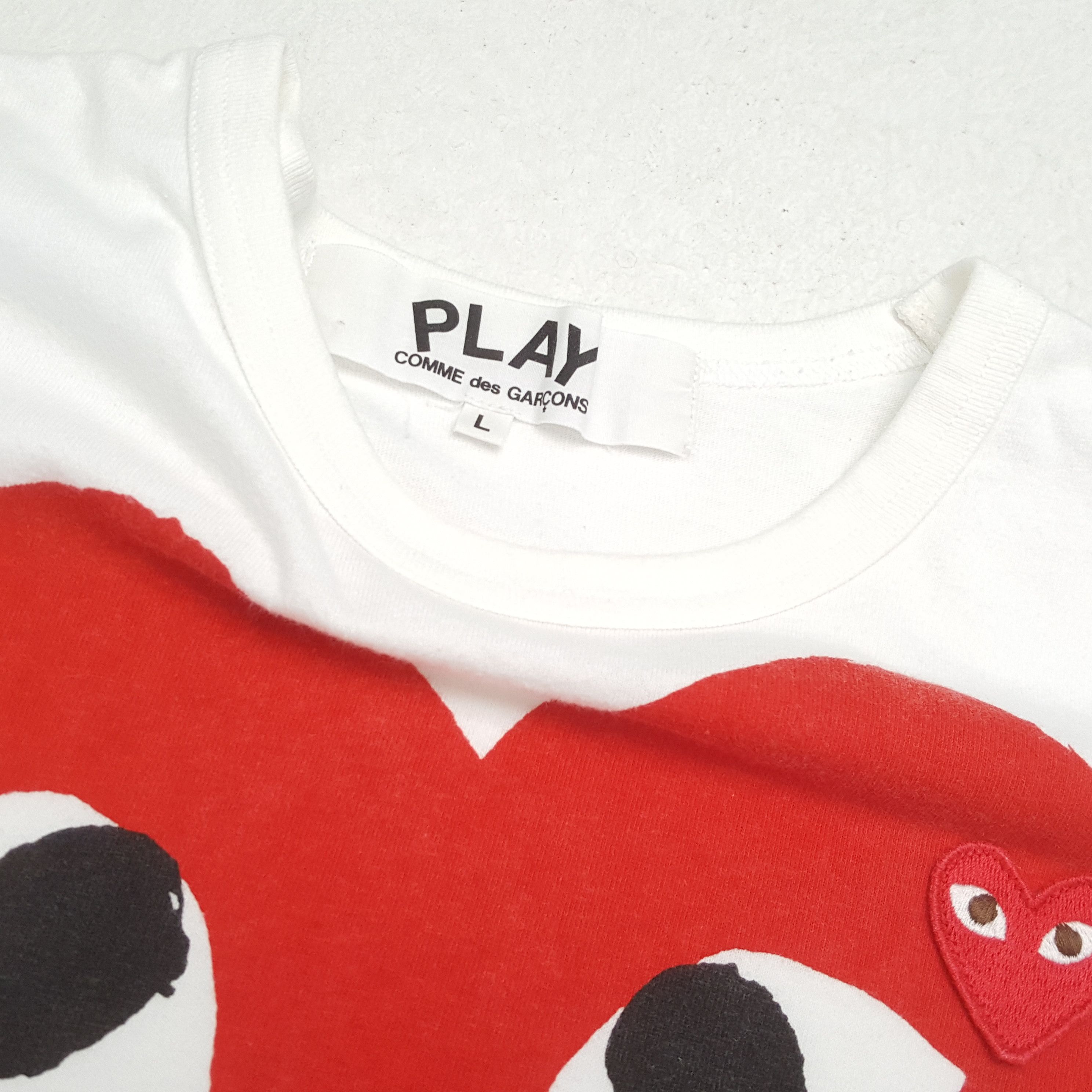 Comme des Garcons PLAY × Japanese Brand × Vintage COMME DES GARCONS PLAY Japanese Designer Tshirt Size US M / EU 48-50 / 2 - 7 Thumbnail