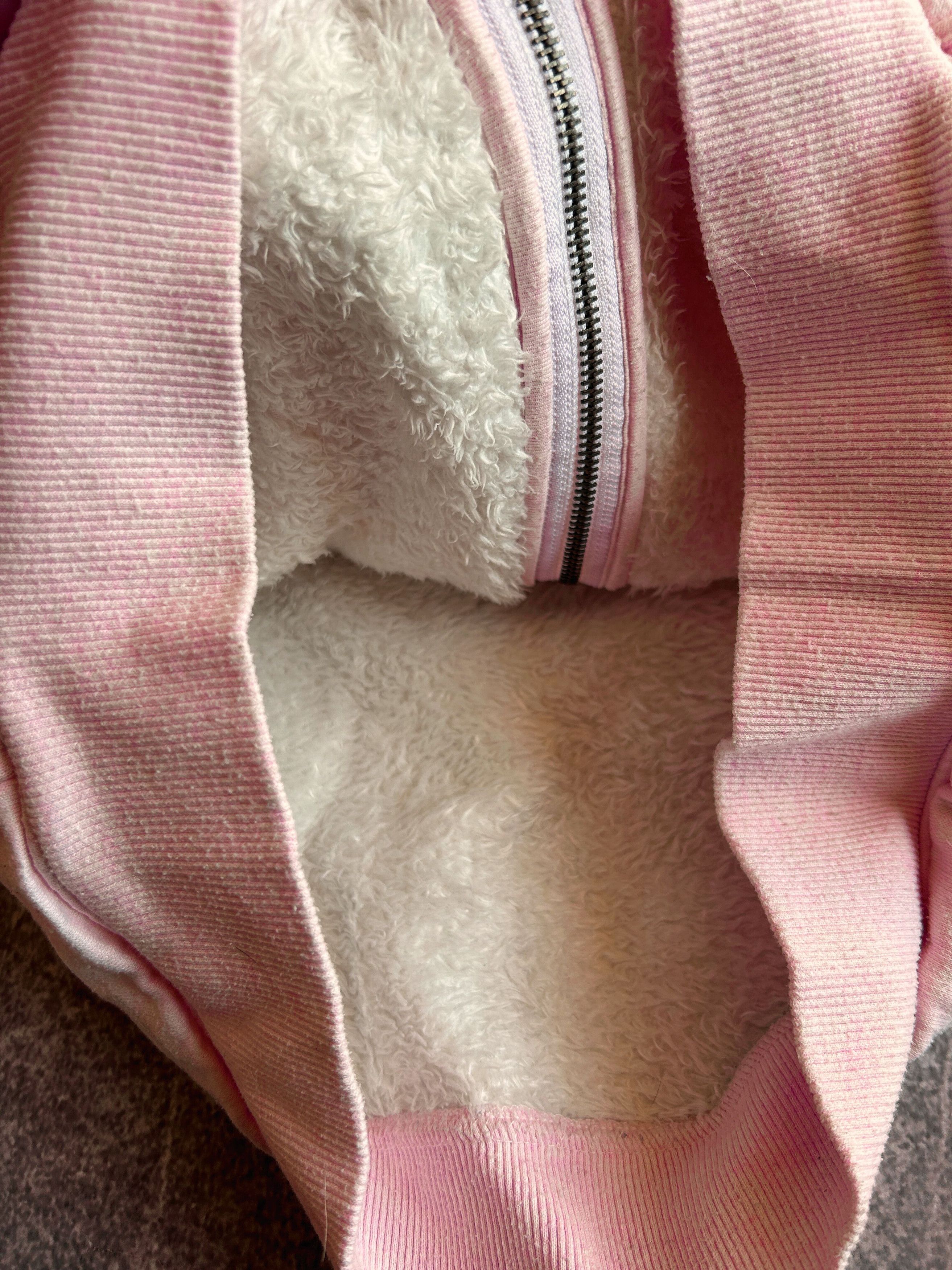 Japanese Brand VTG If Six Was Nine Style Japanese Pink Fur Mohair Hoodie Y2 Size US XS / EU 42 / 0 - 8 Thumbnail