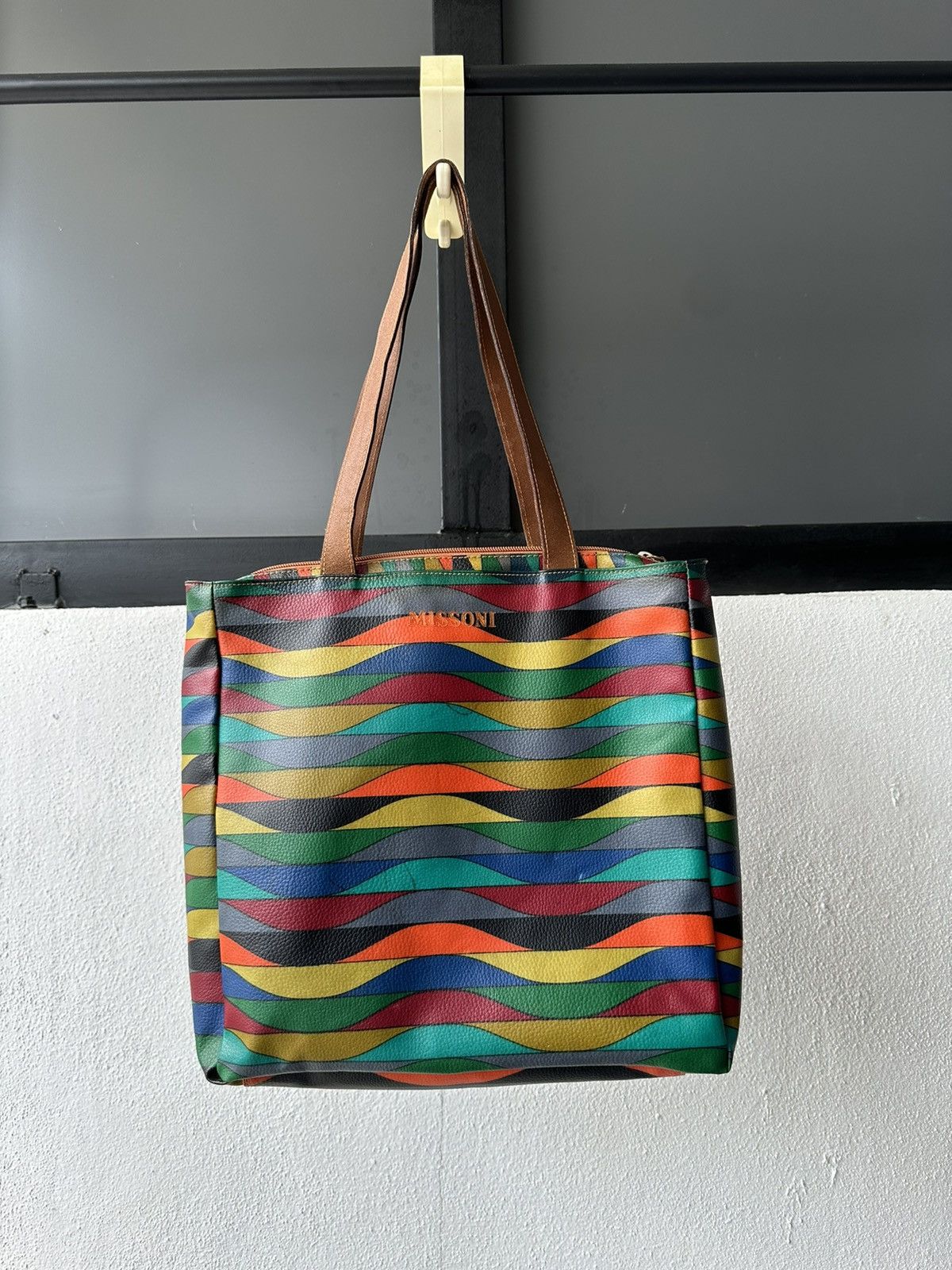 1990s Missoni vintage tote bag